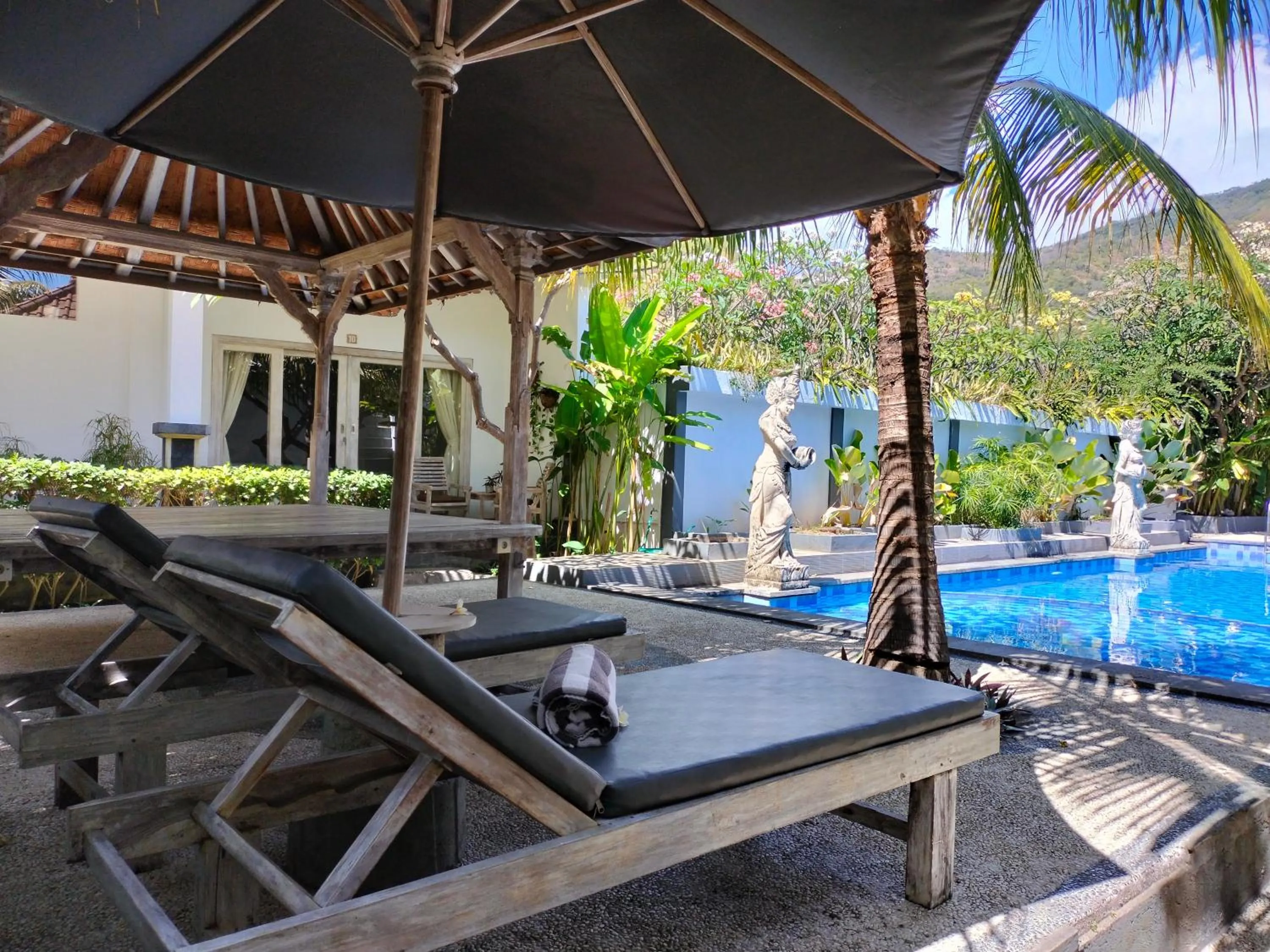 Patio in Bali Diversity Dive Resort