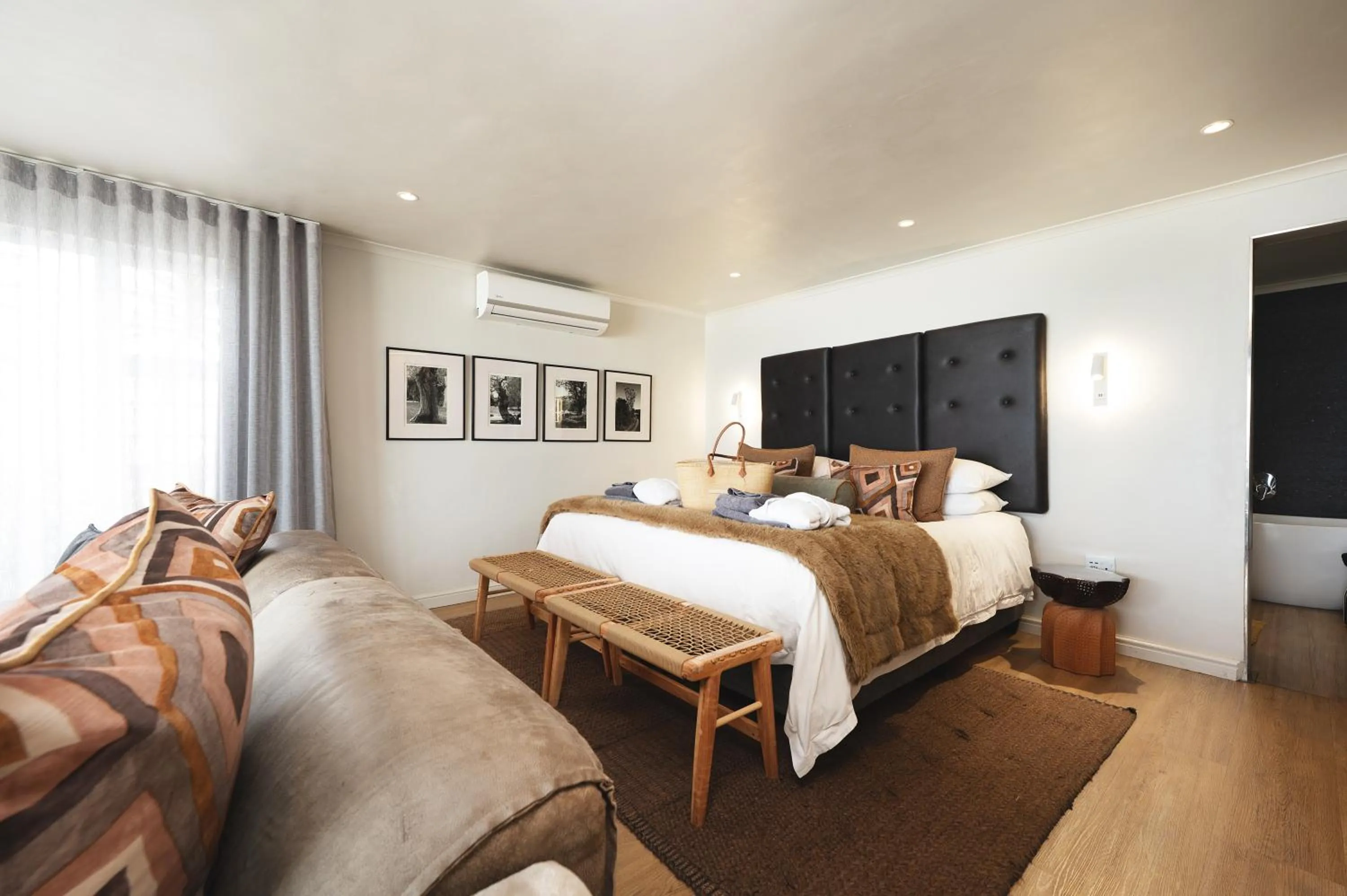 Bed in Beach Villa Wilderness