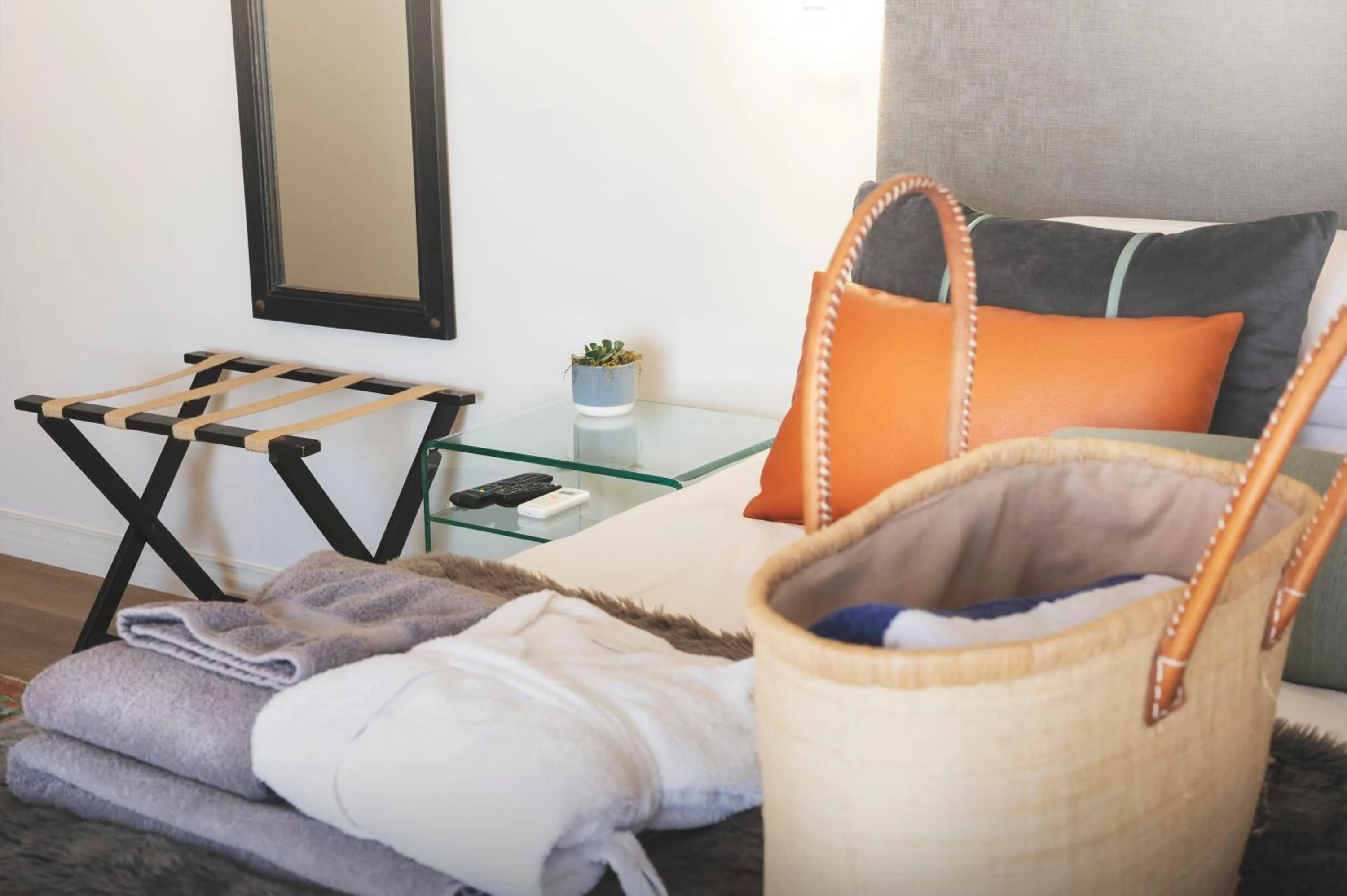 Bed in Beach Villa Wilderness