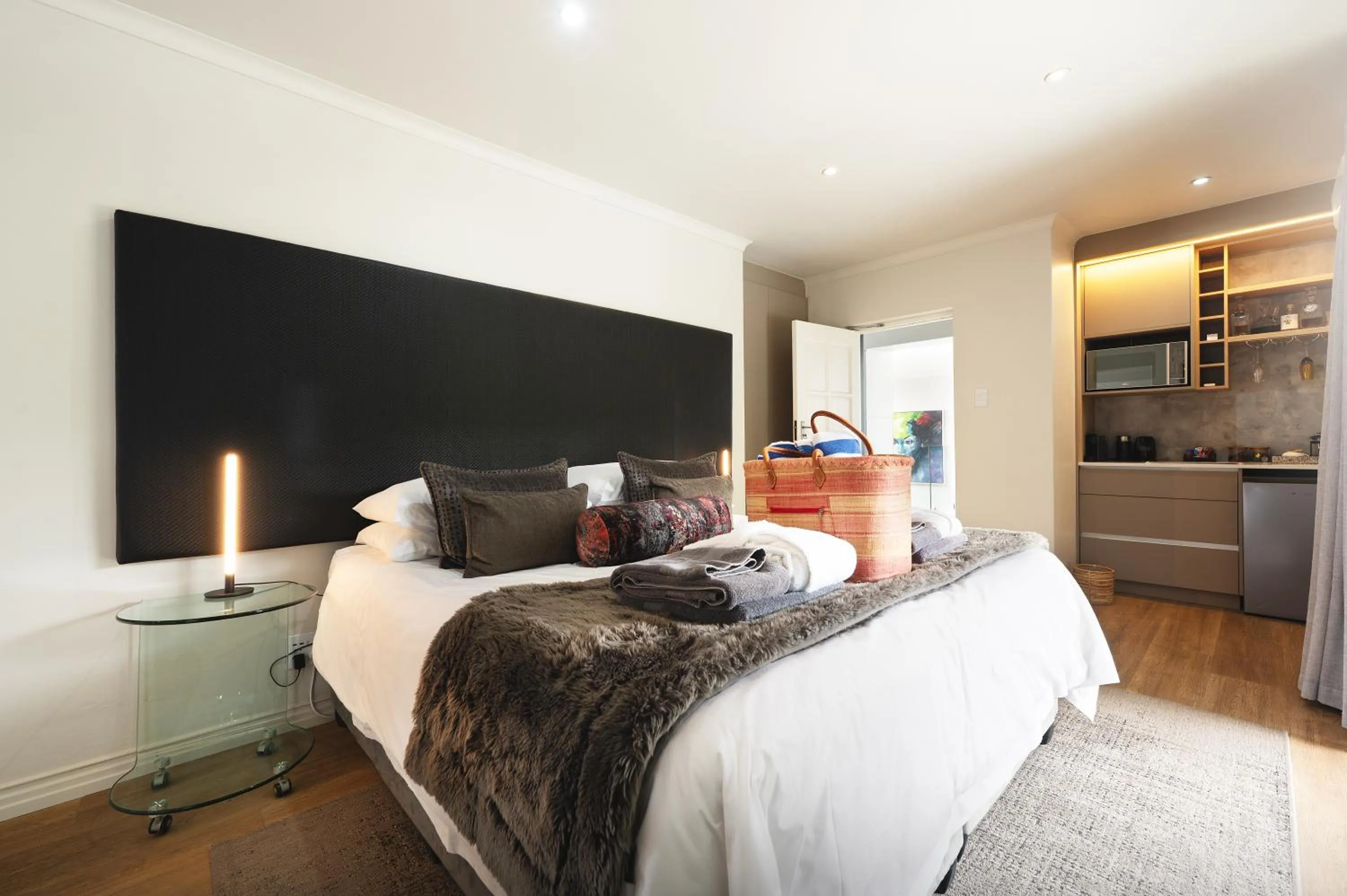 Bed in Beach Villa Wilderness