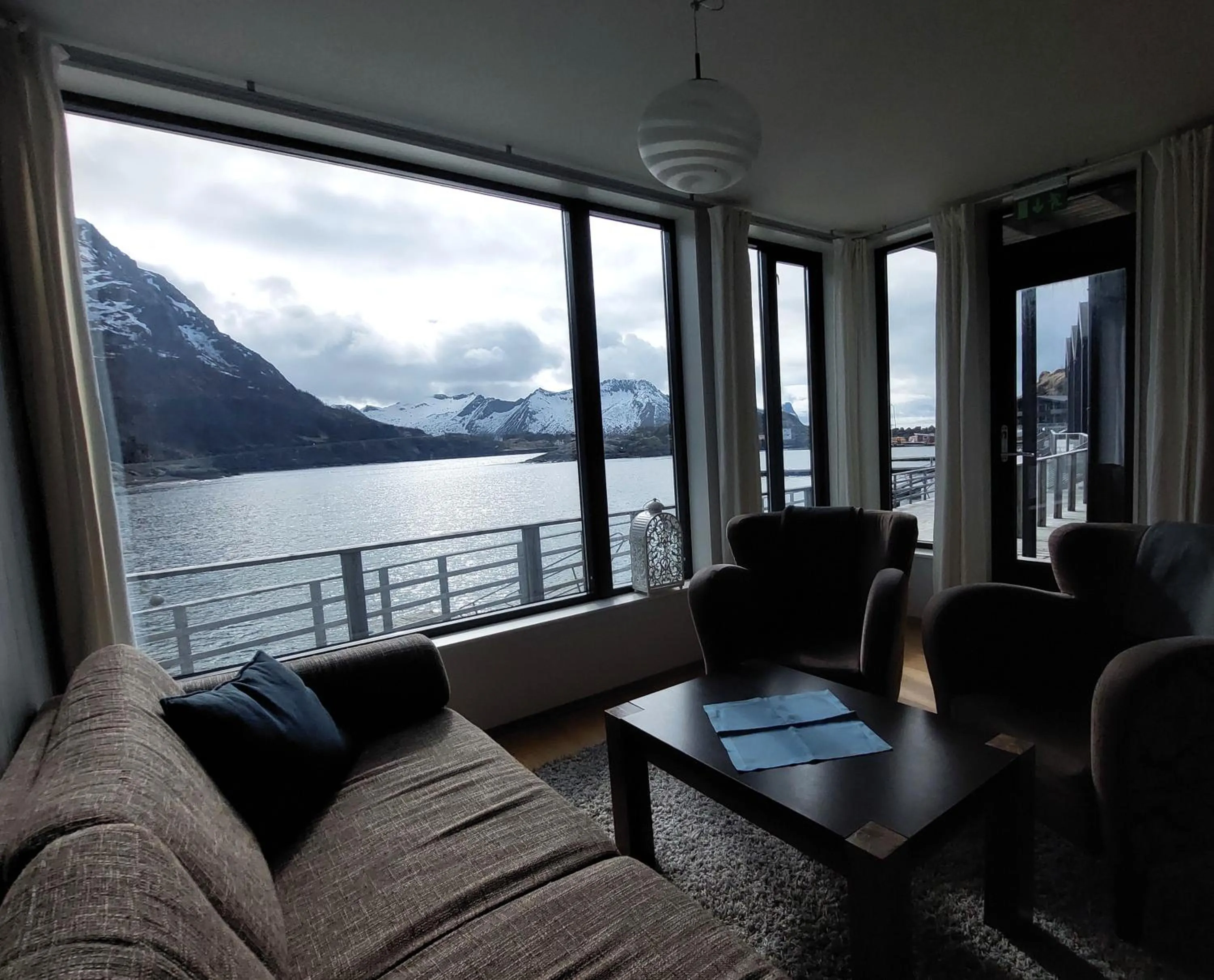 Living room in Hamn i Senja