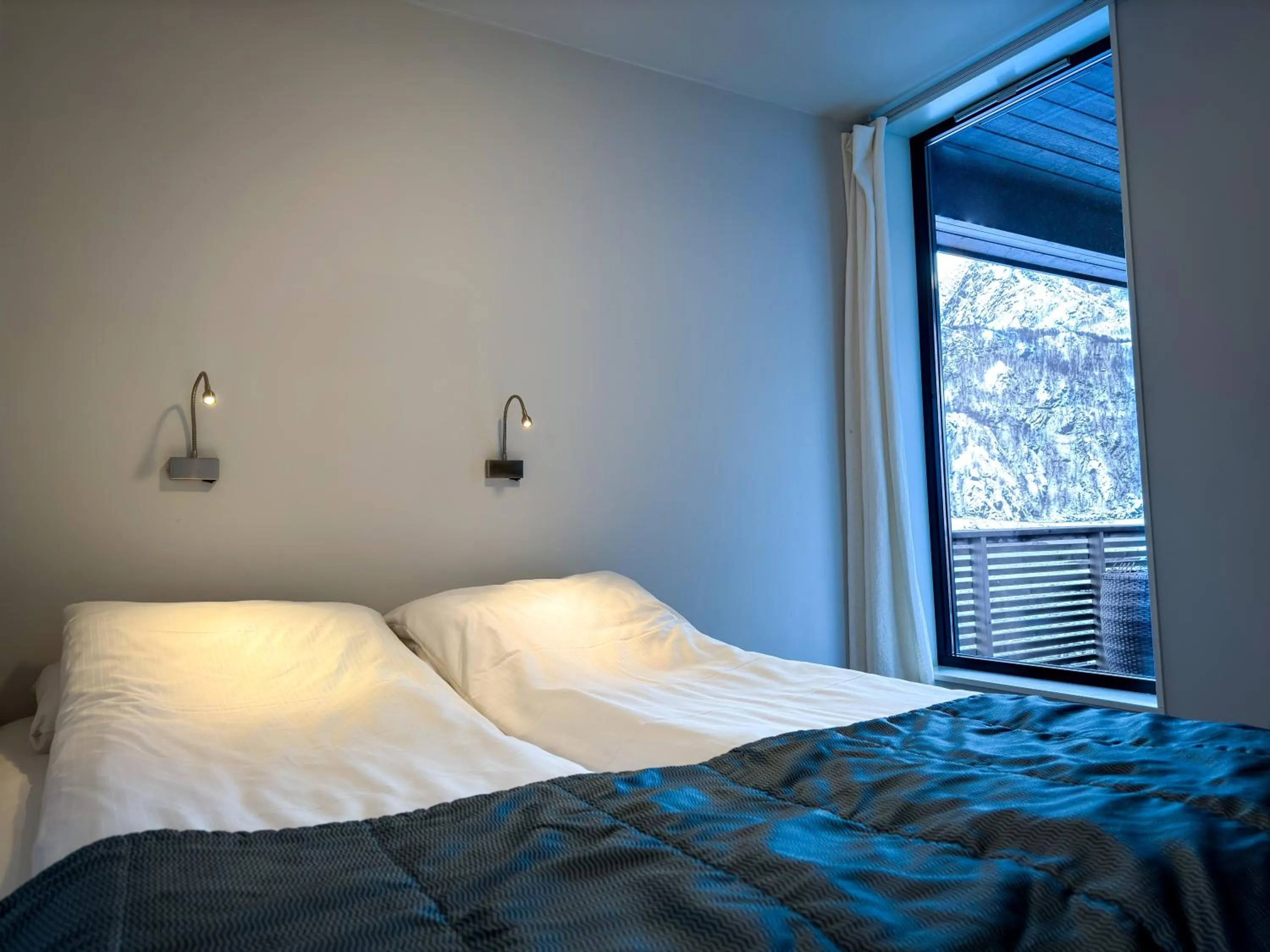 Bedroom, Bed in Hamn i Senja