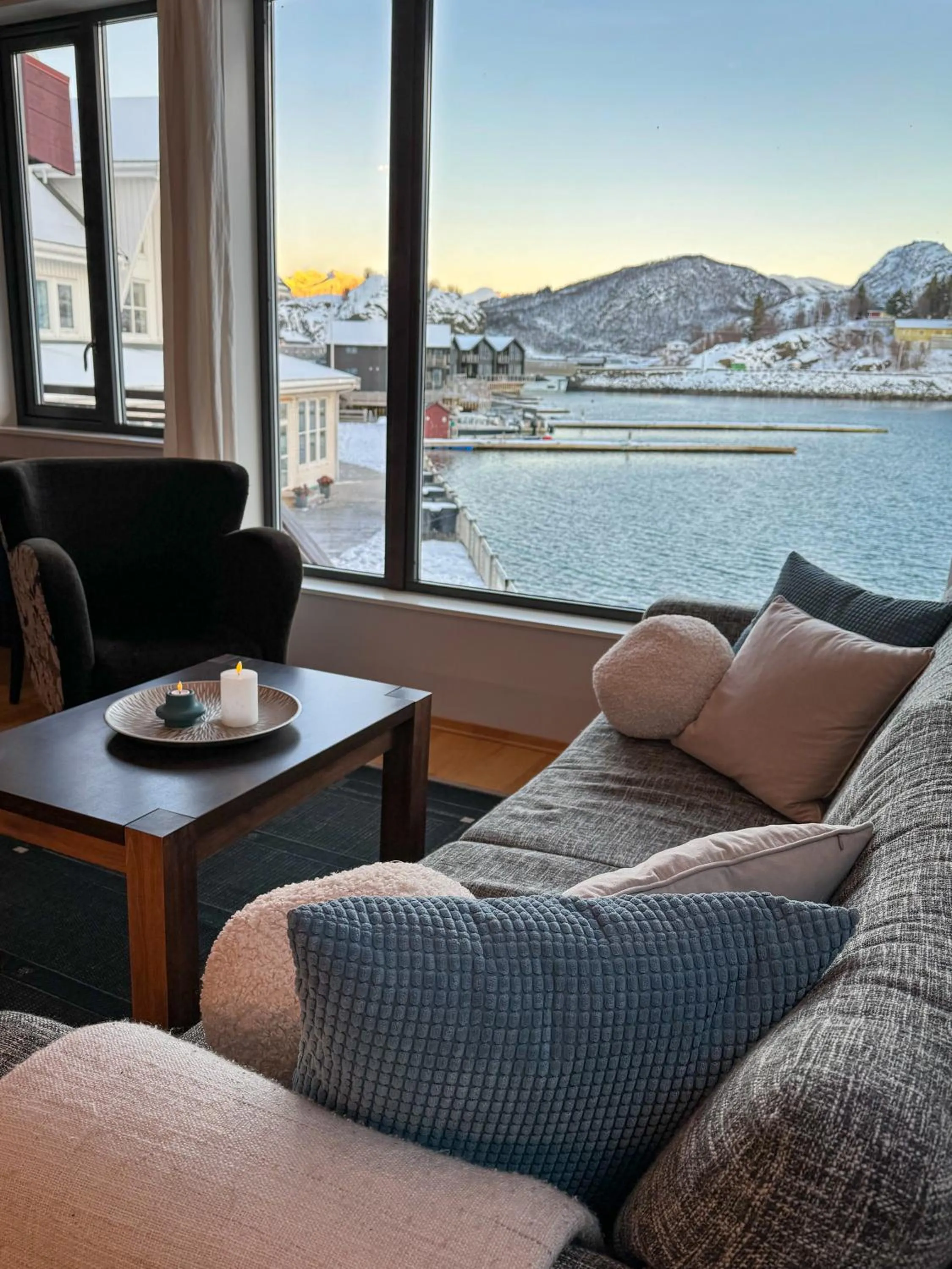 Living room in Hamn i Senja