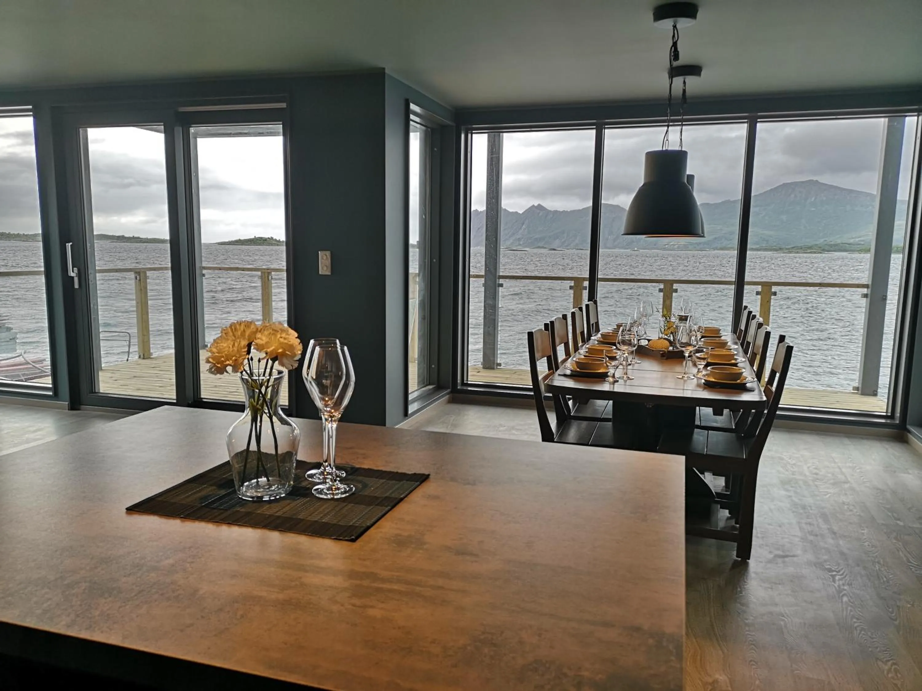 Natural landscape in Hamn i Senja