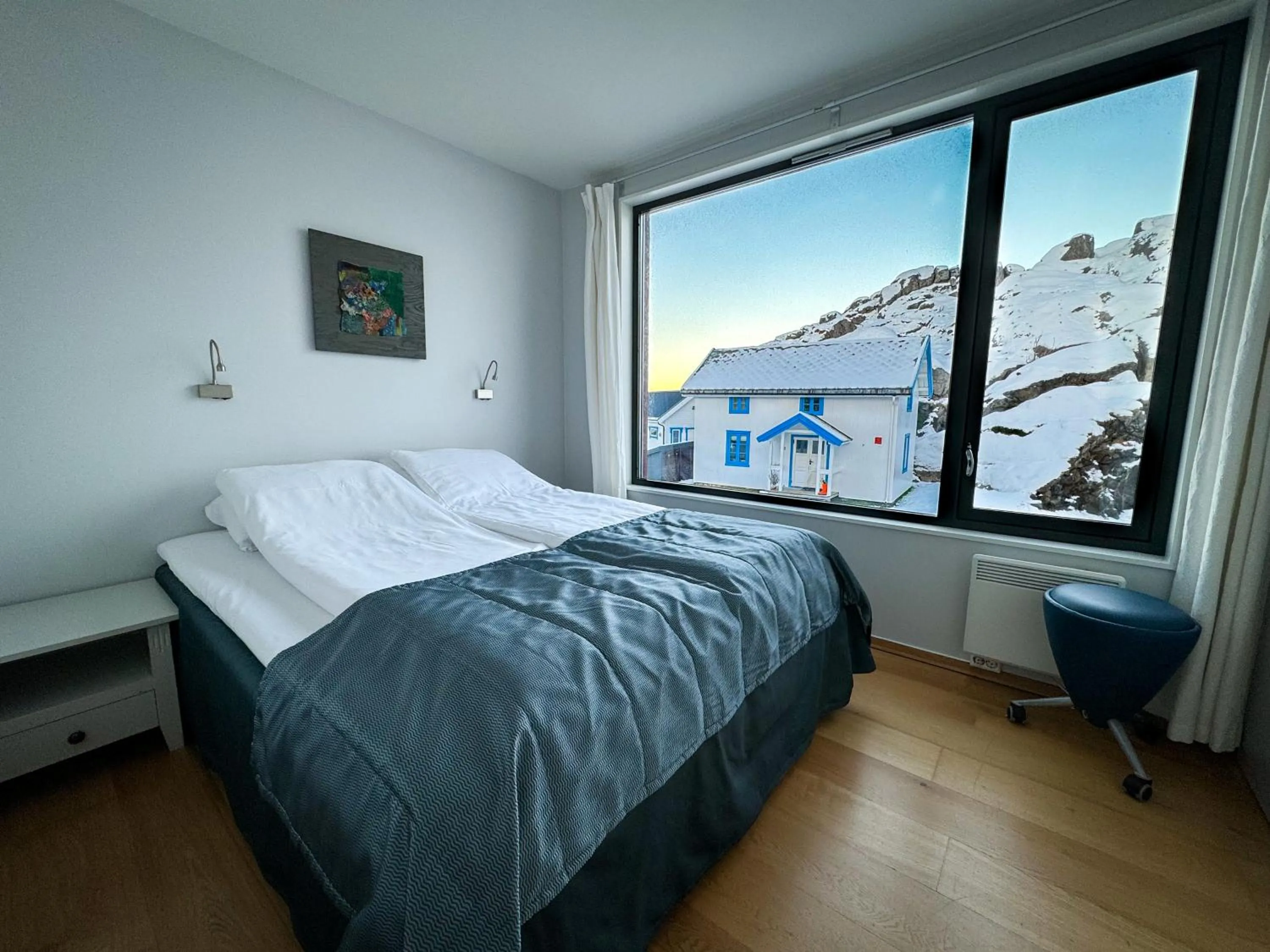 Bedroom, Bed in Hamn i Senja