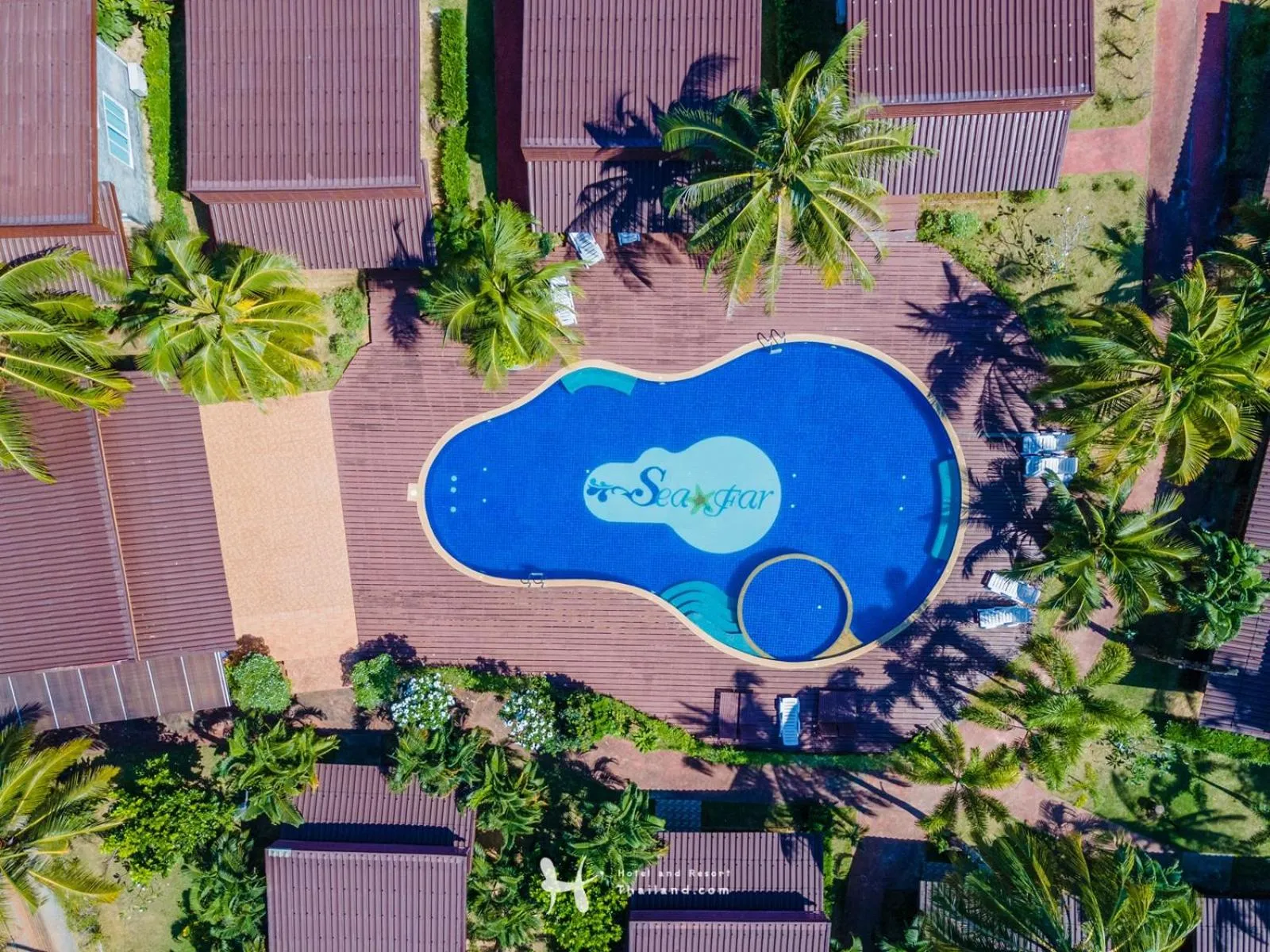 Bird's eye view in Seafar Resort