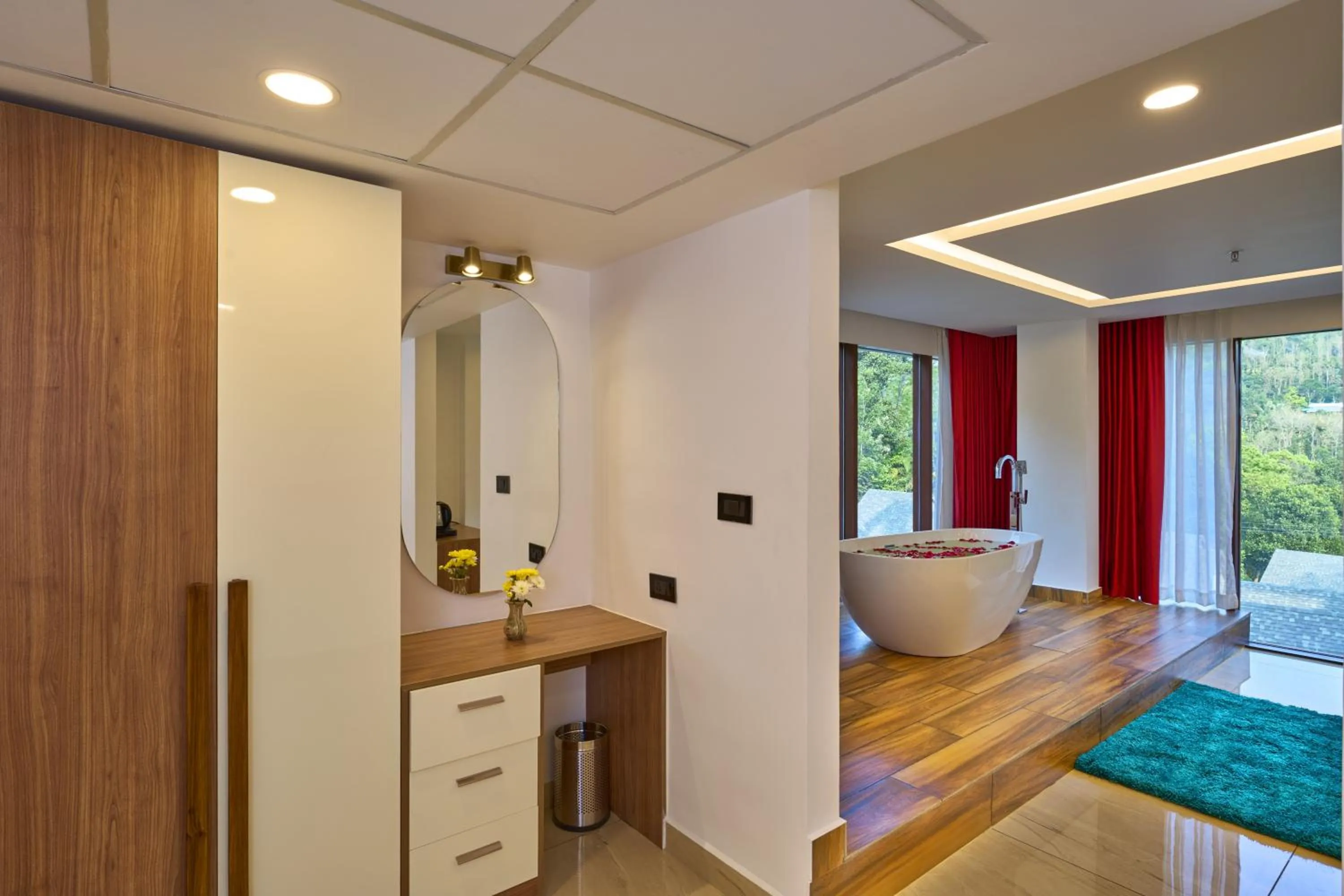 Bed in Serene Horizon