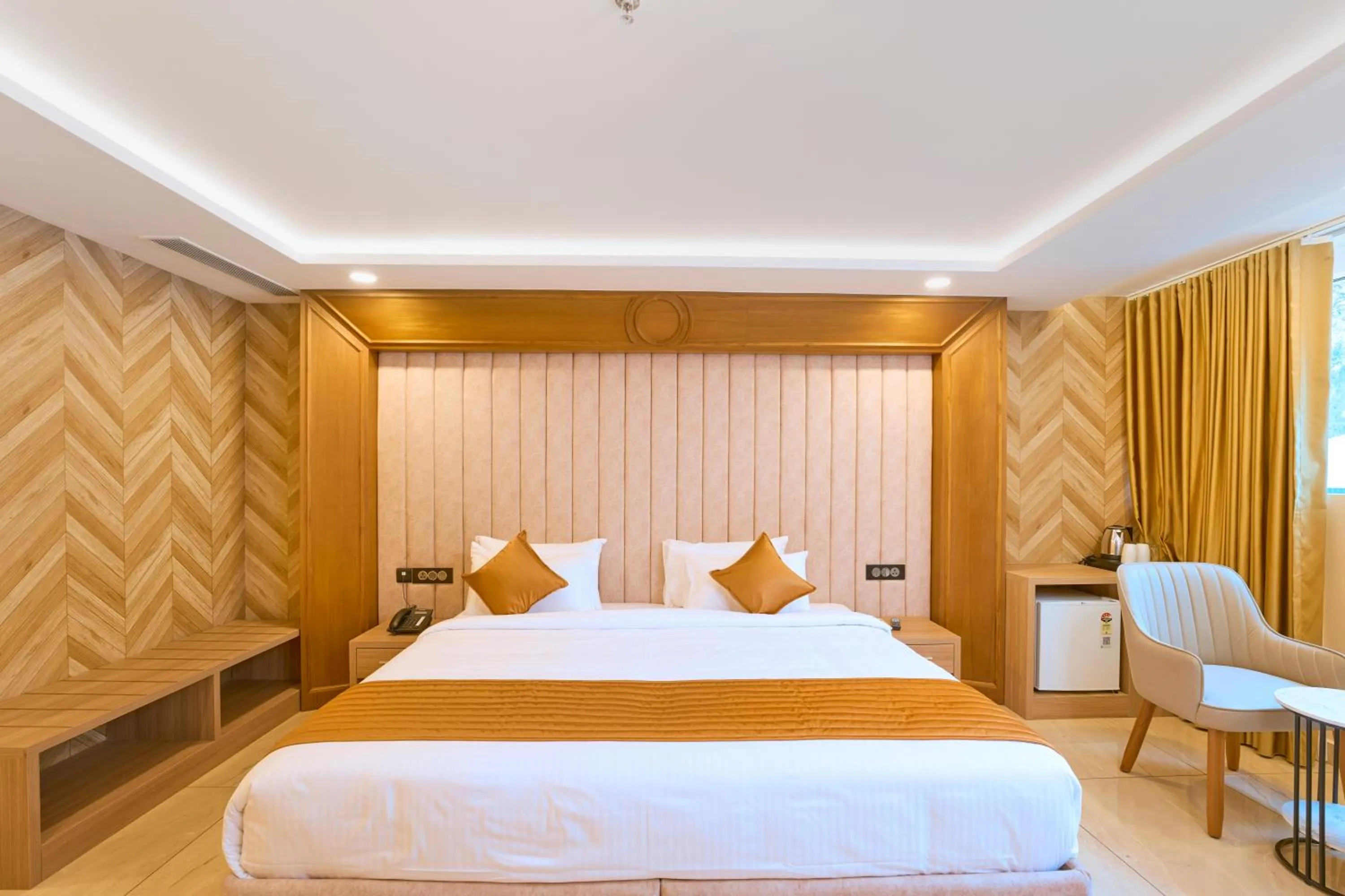 Bed in Serene Horizon