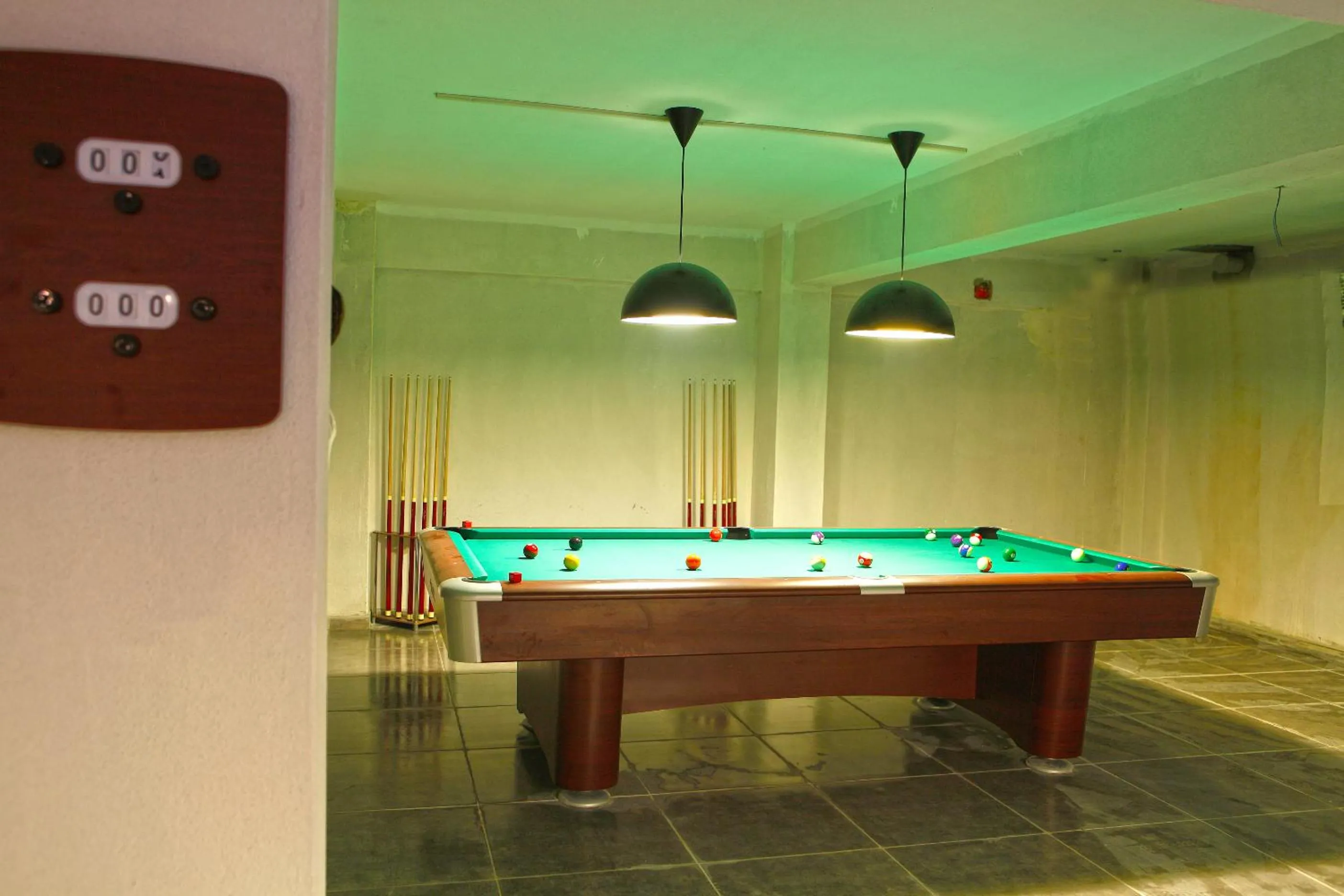 Game Room in Fayton Hotel