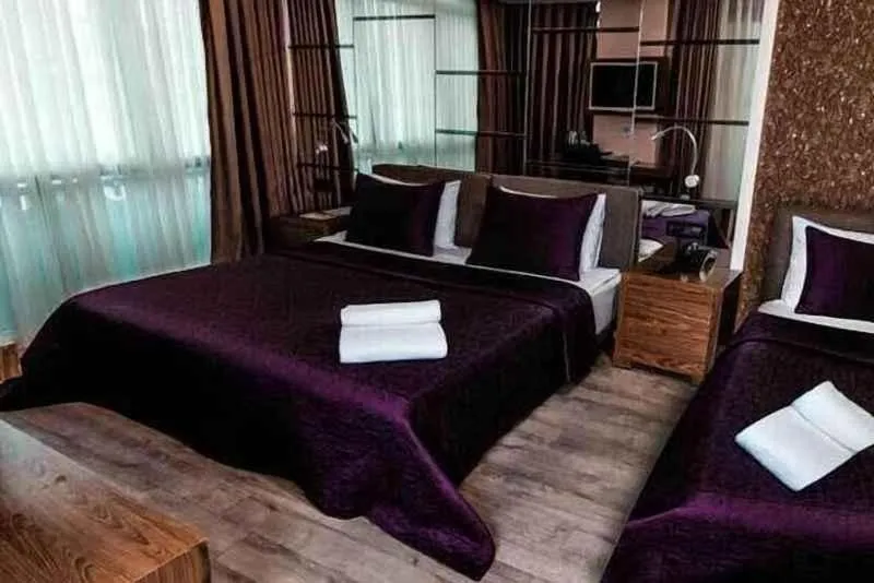 Bedroom, Bed in ATAKUM PALAS OTEL