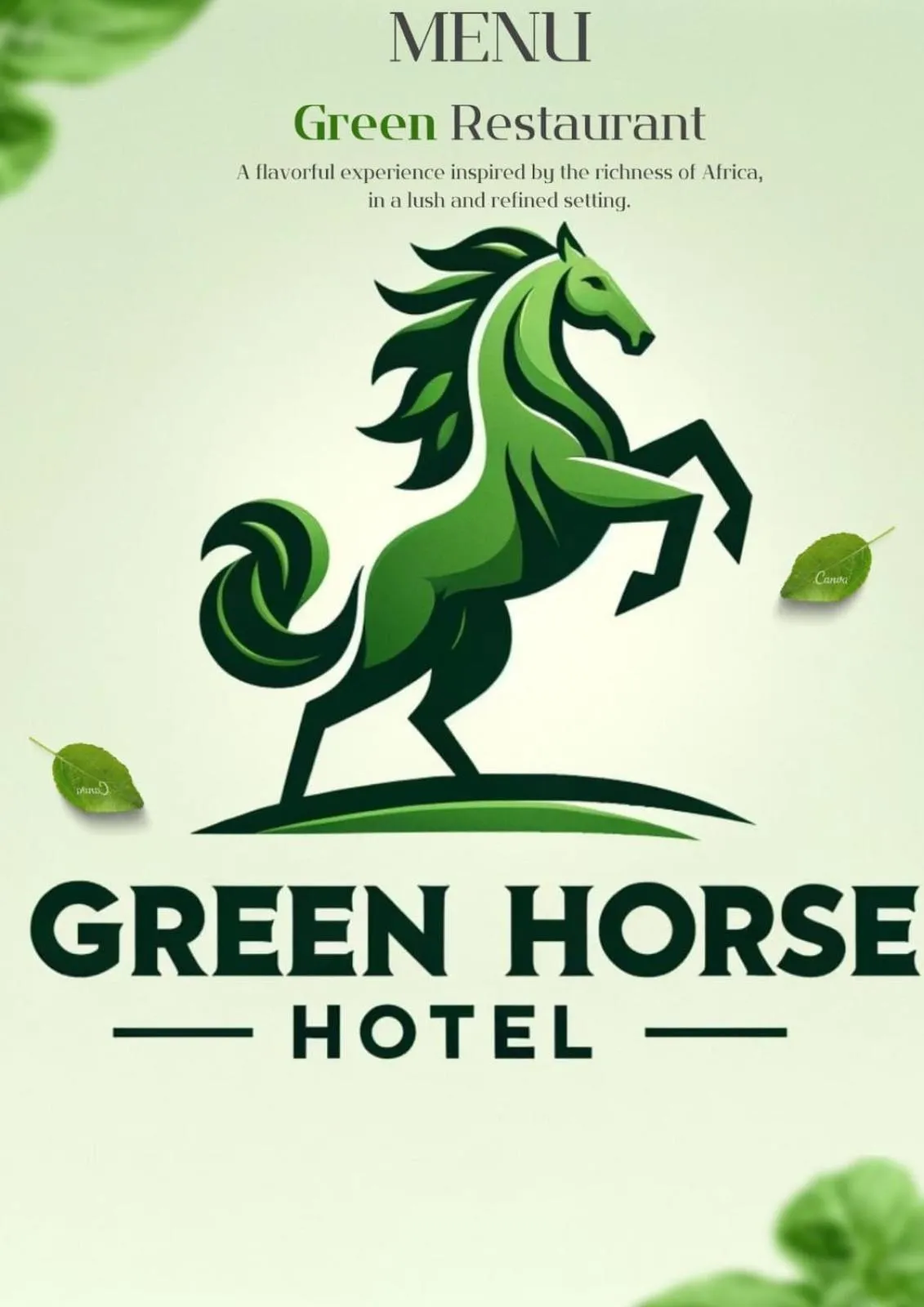 Restaurant/places to eat in New Green Horse Hotel