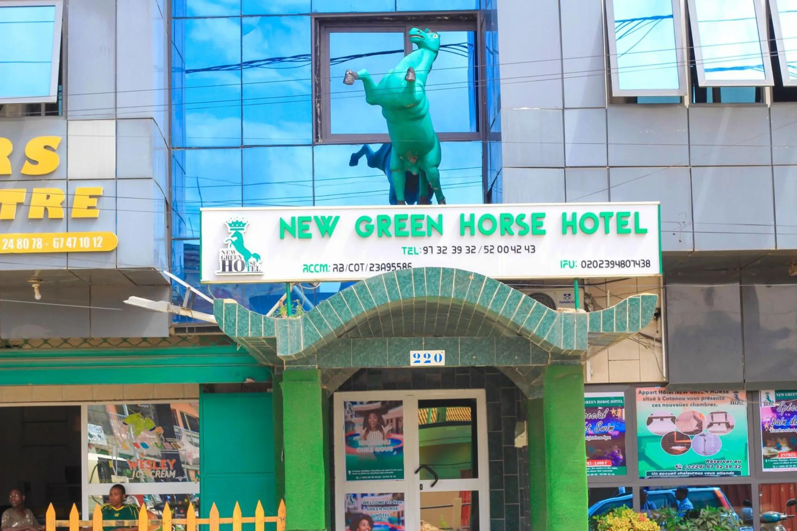 Property building in New Green Horse Hotel