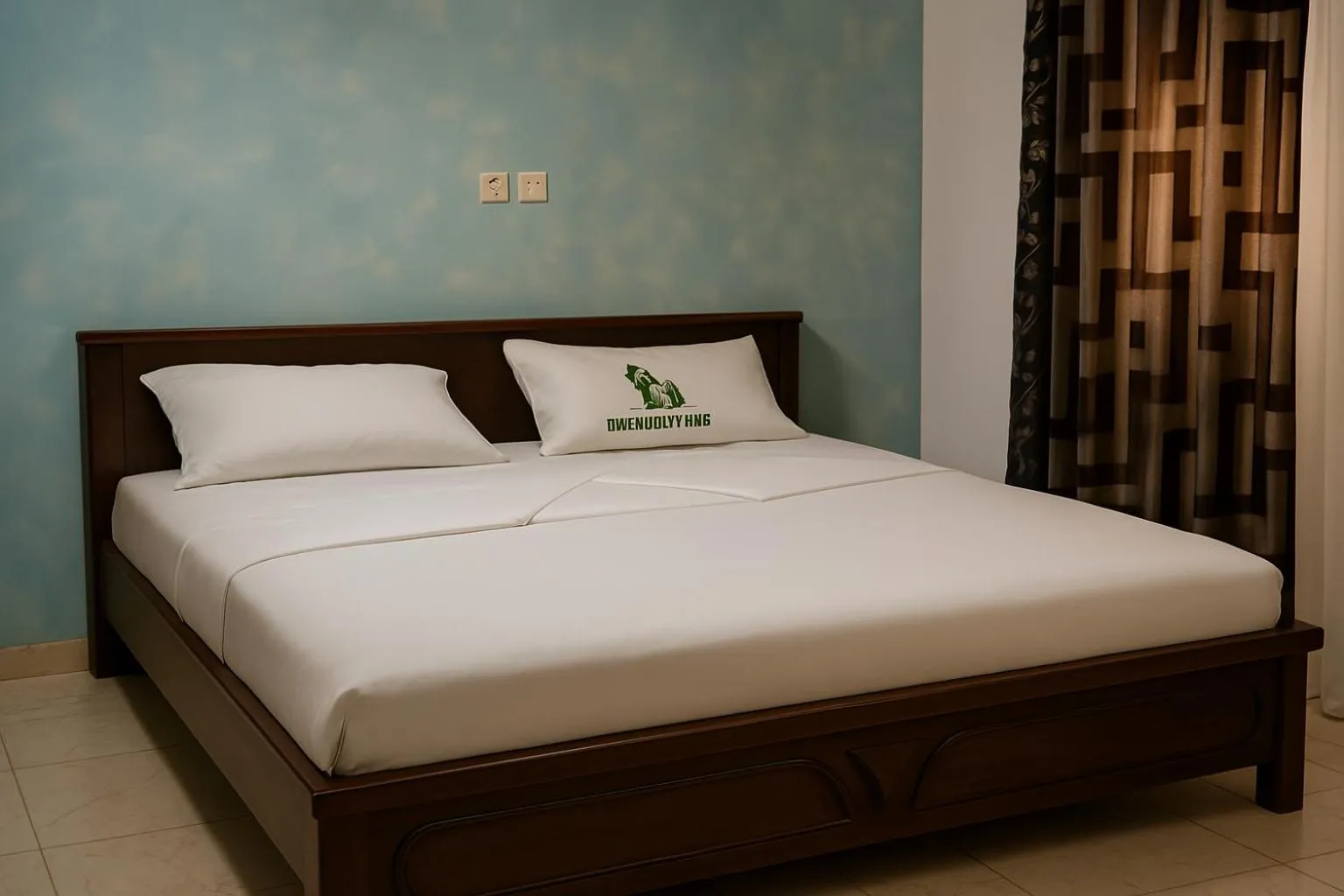 Bedroom, Bed in New Green Horse Hotel