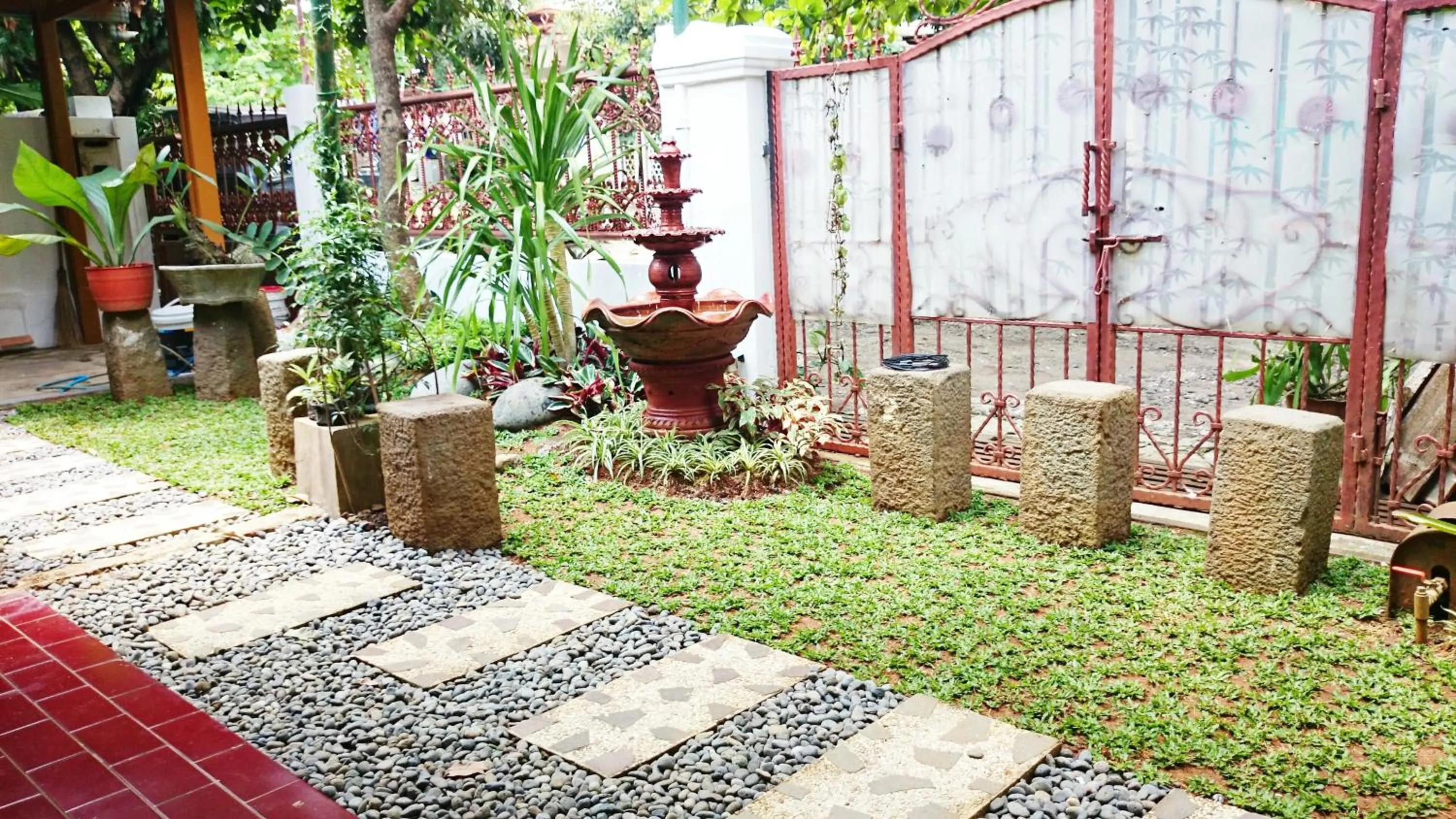 Garden in Hostel Bogor