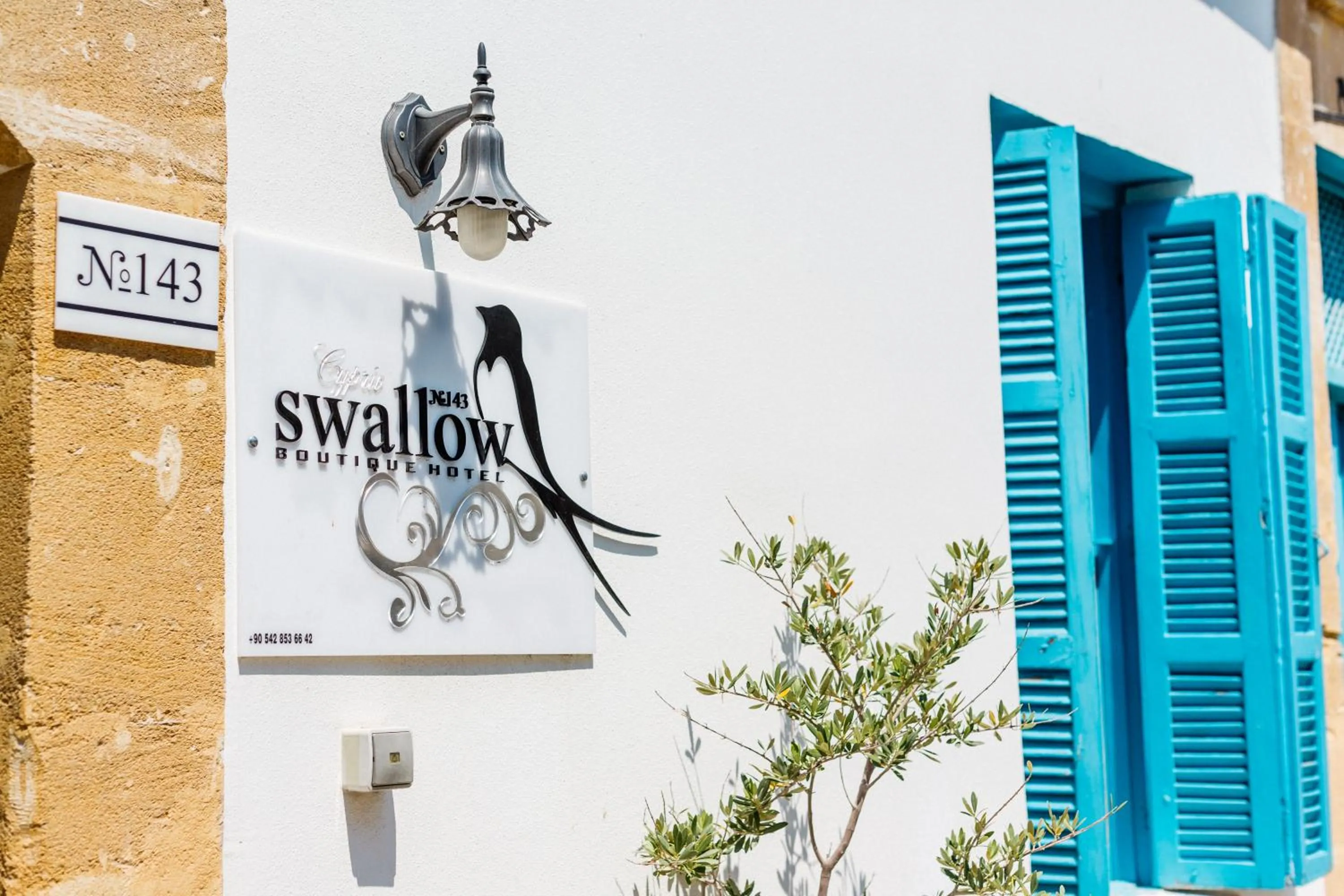 Property logo or sign in Cypriot Swallow Boutique Hotel