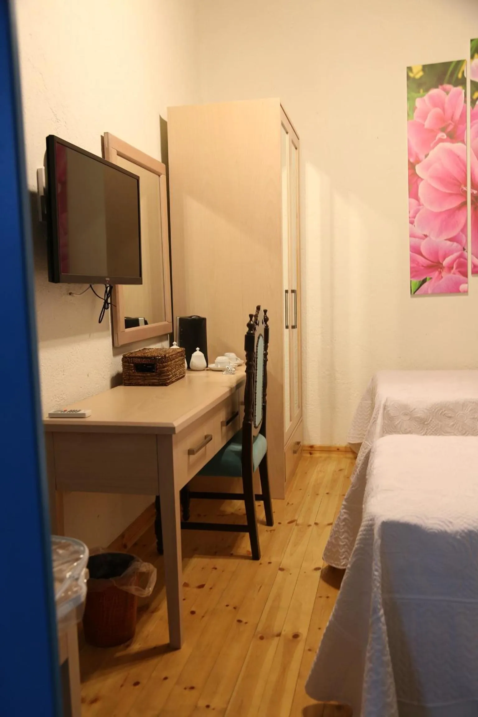 Decorative detail, Bed in Cypriot Swallow Boutique Hotel