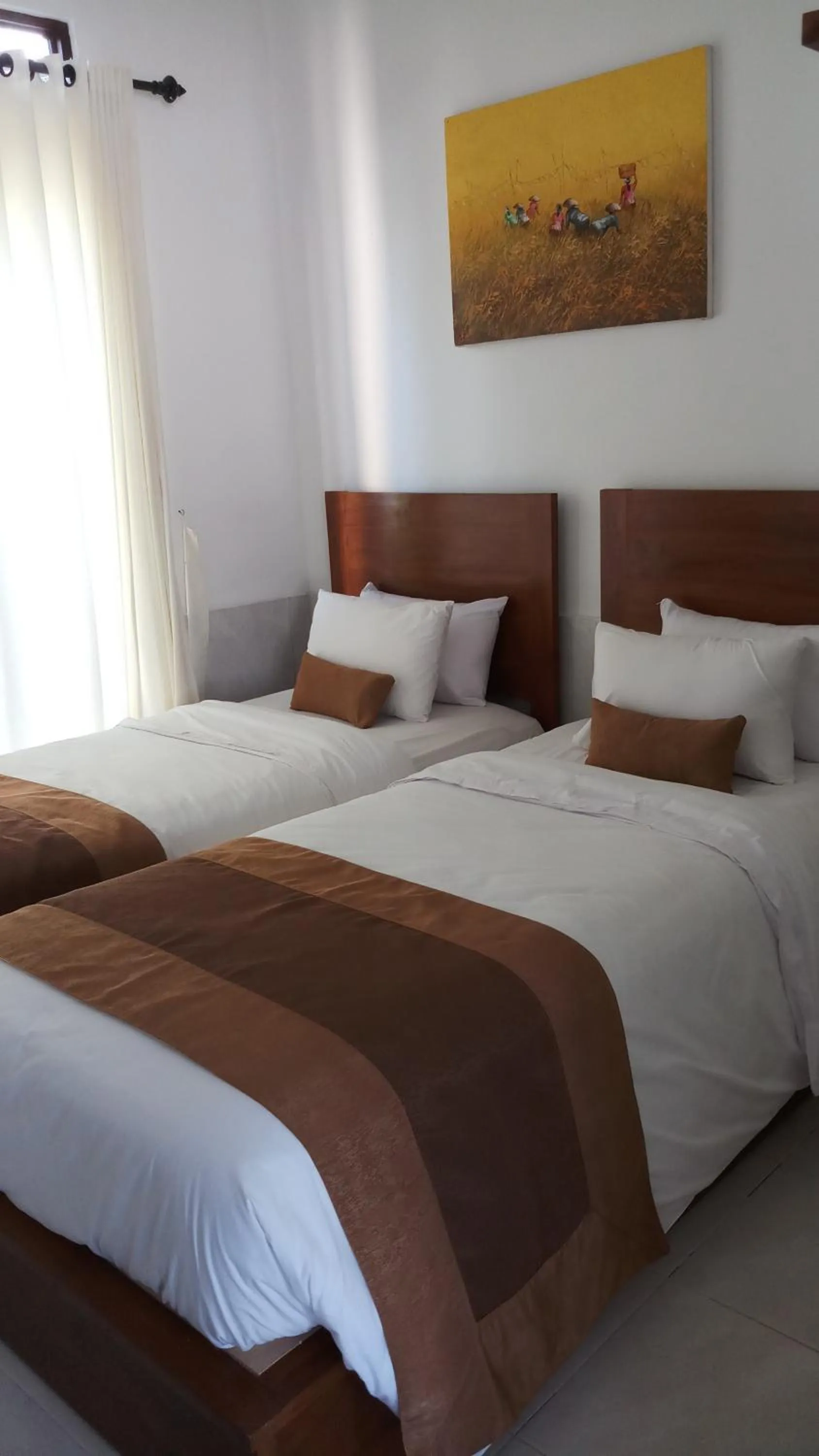 Bed in Villa Dencarik