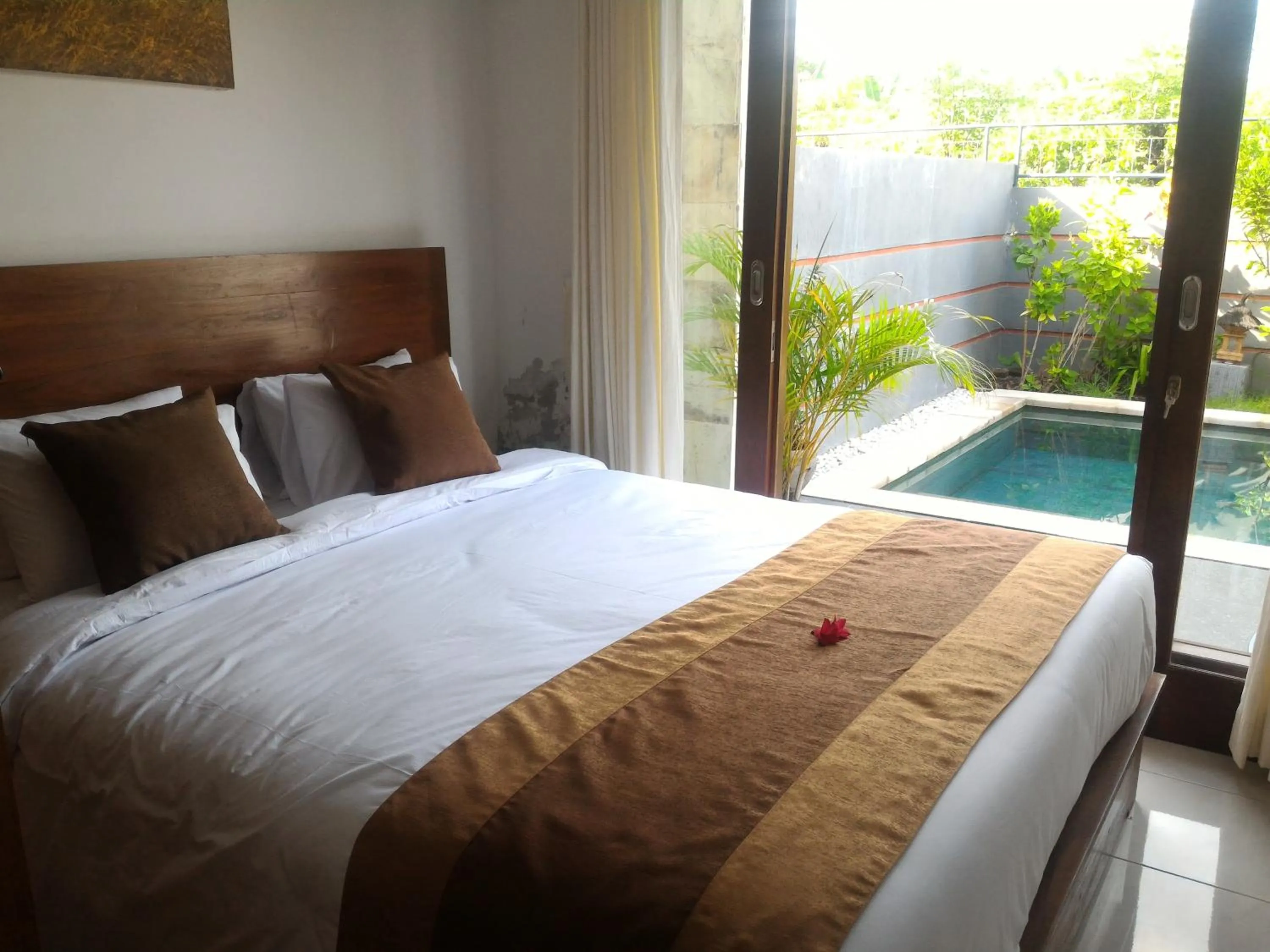 Bedroom, Bed in Villa Dencarik