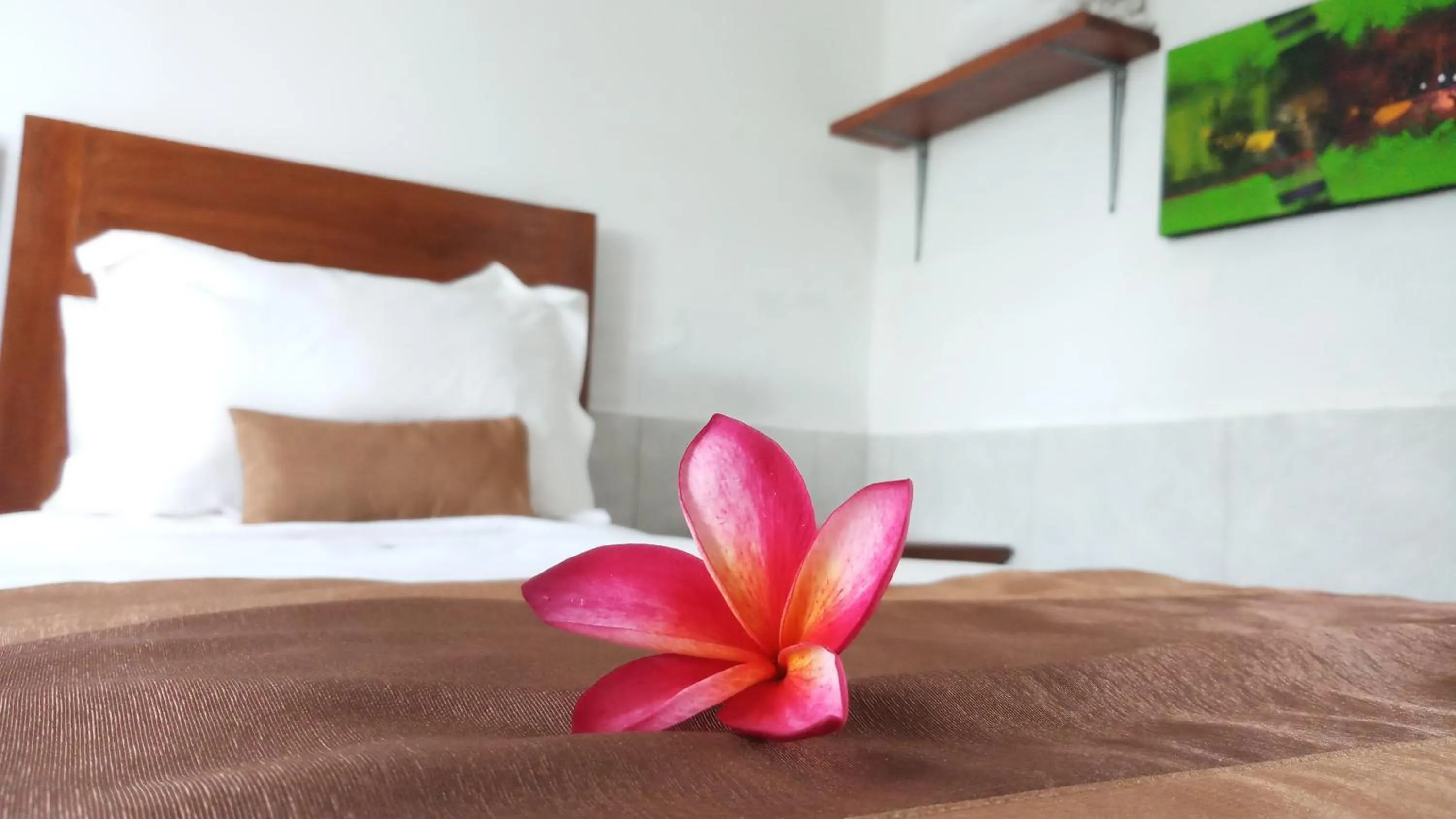 Bed in Villa Dencarik