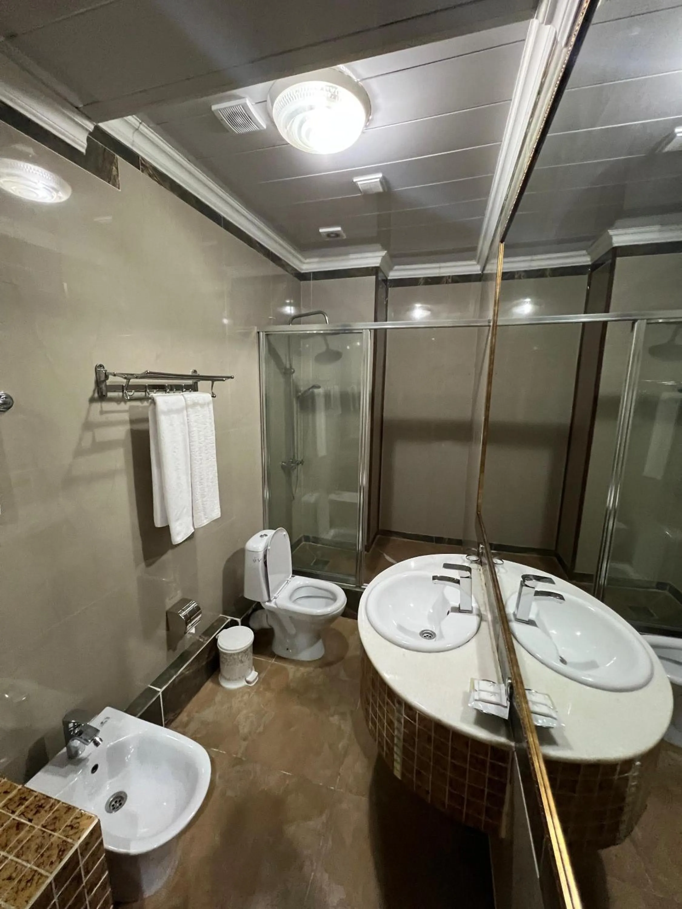 Shower in Sary Arka Hotel