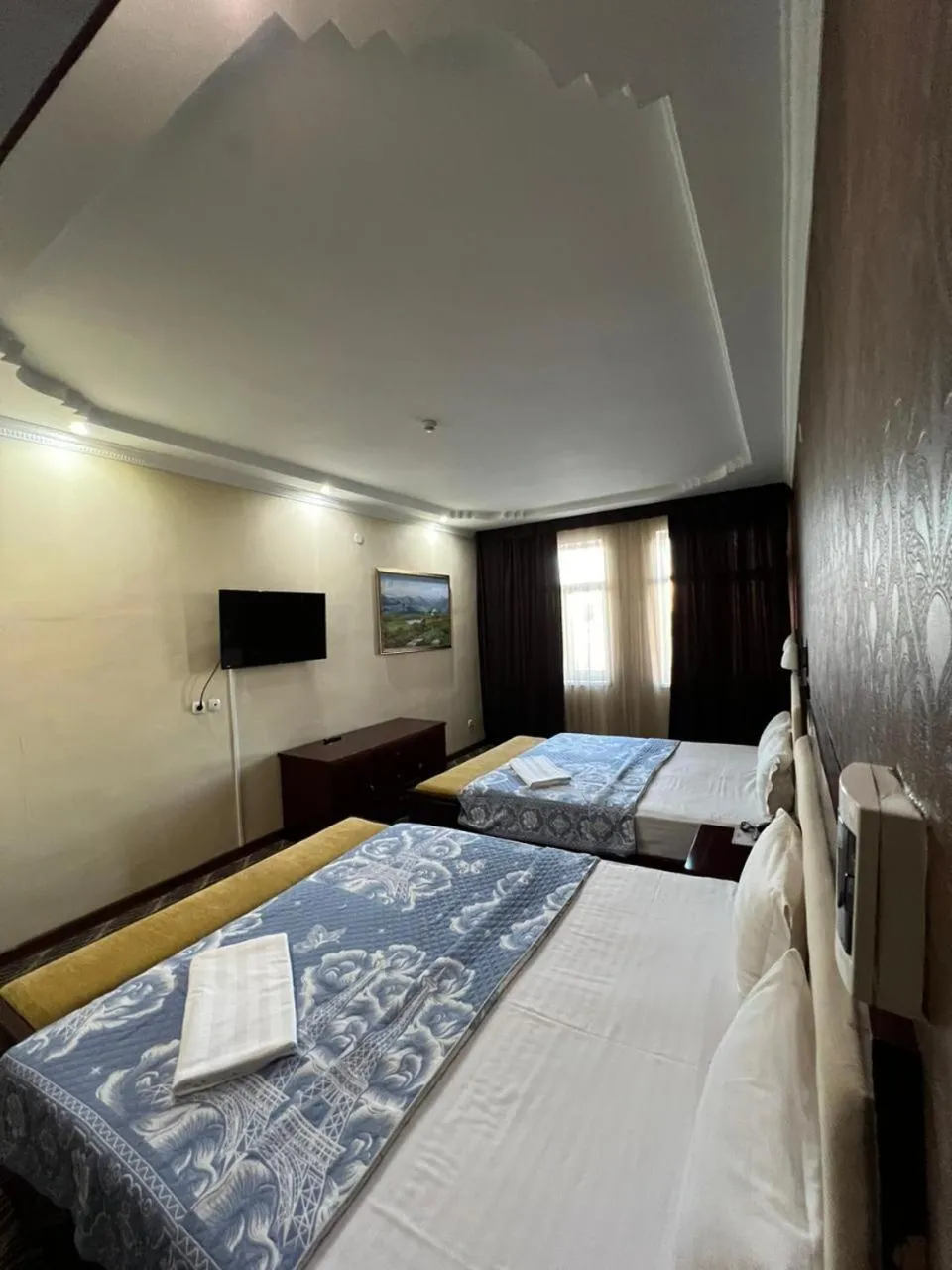 Bed in Sary Arka Hotel