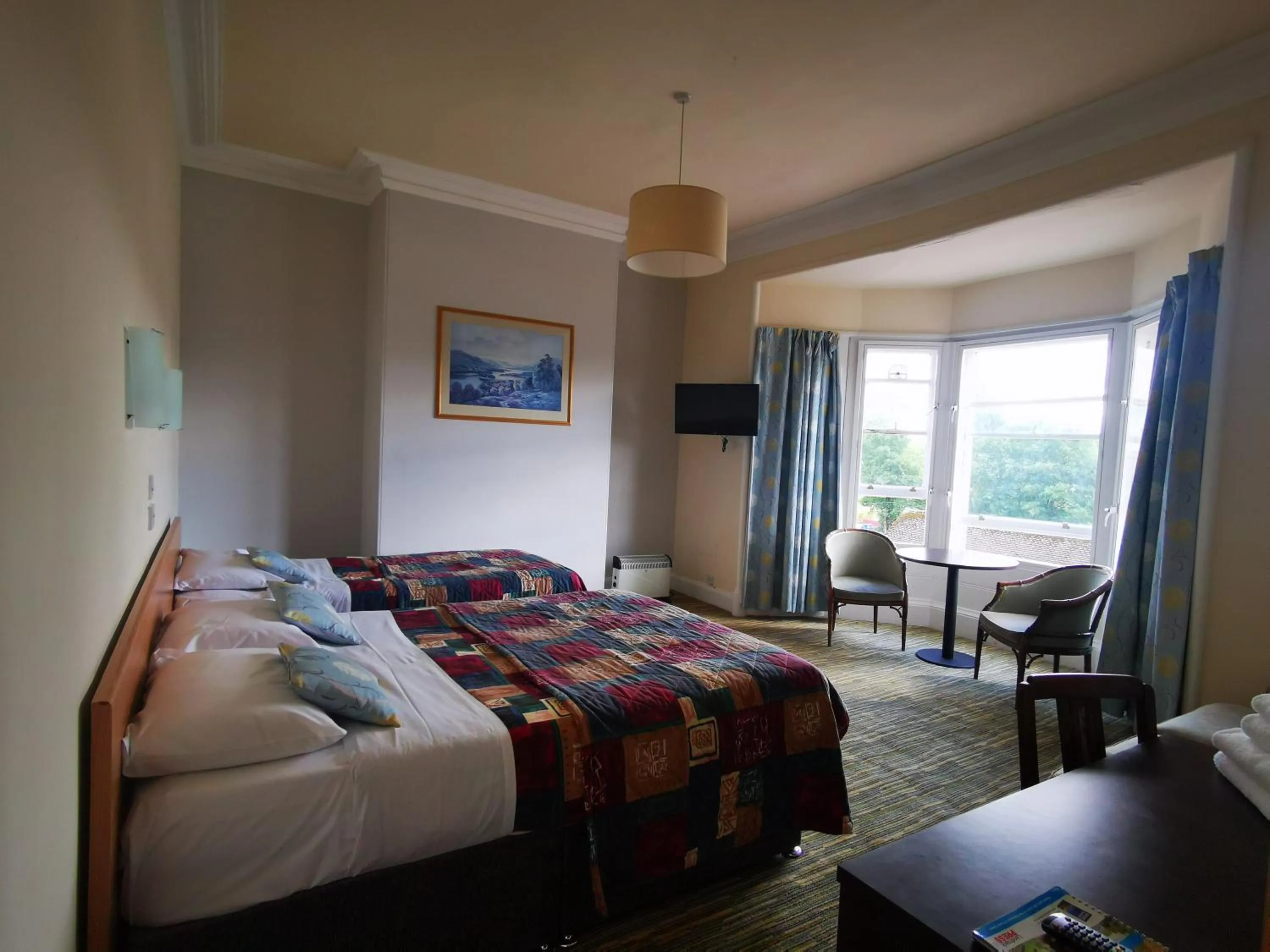 Bed in Dreadnought Hotel