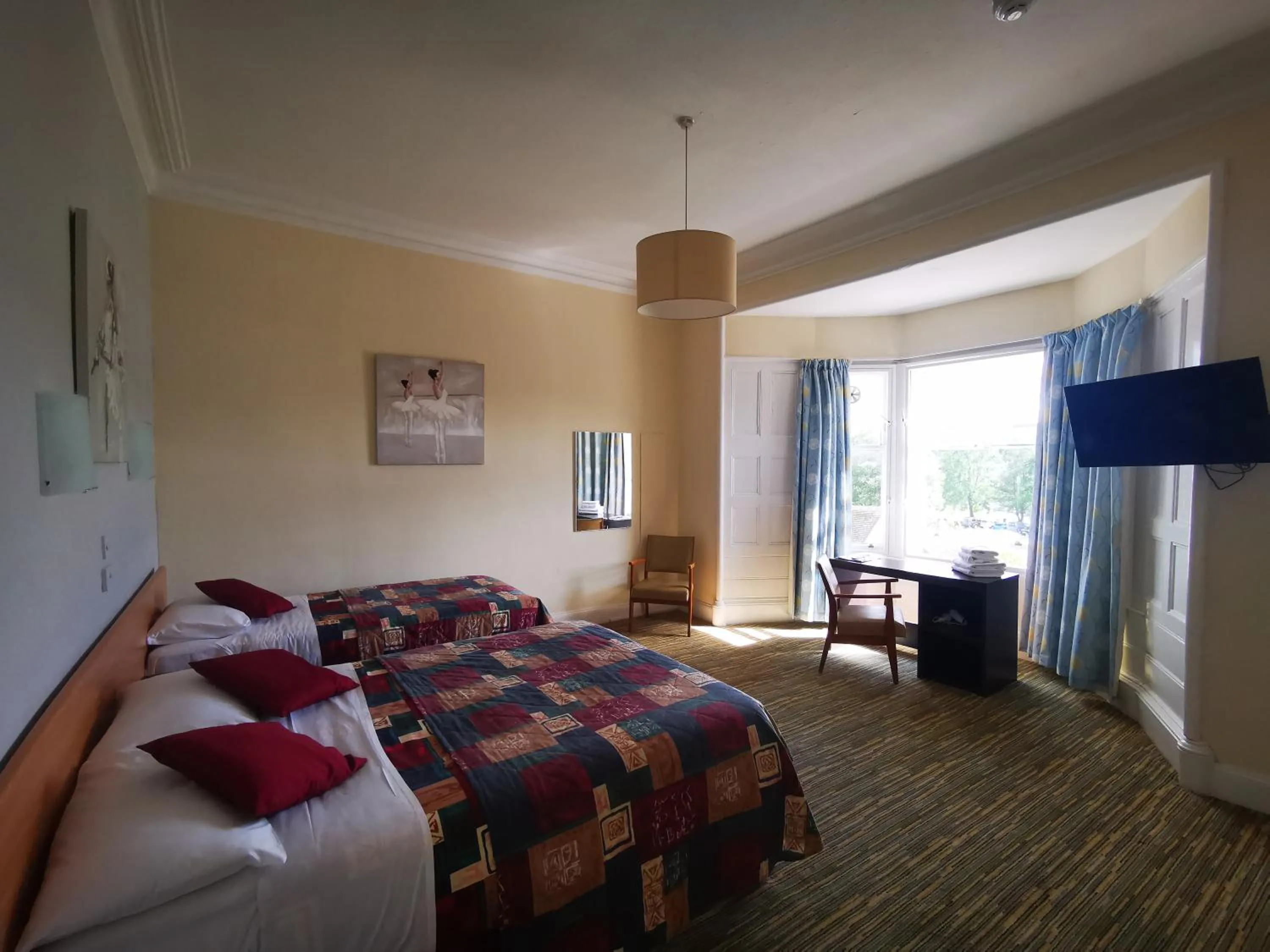 Bed in Dreadnought Hotel