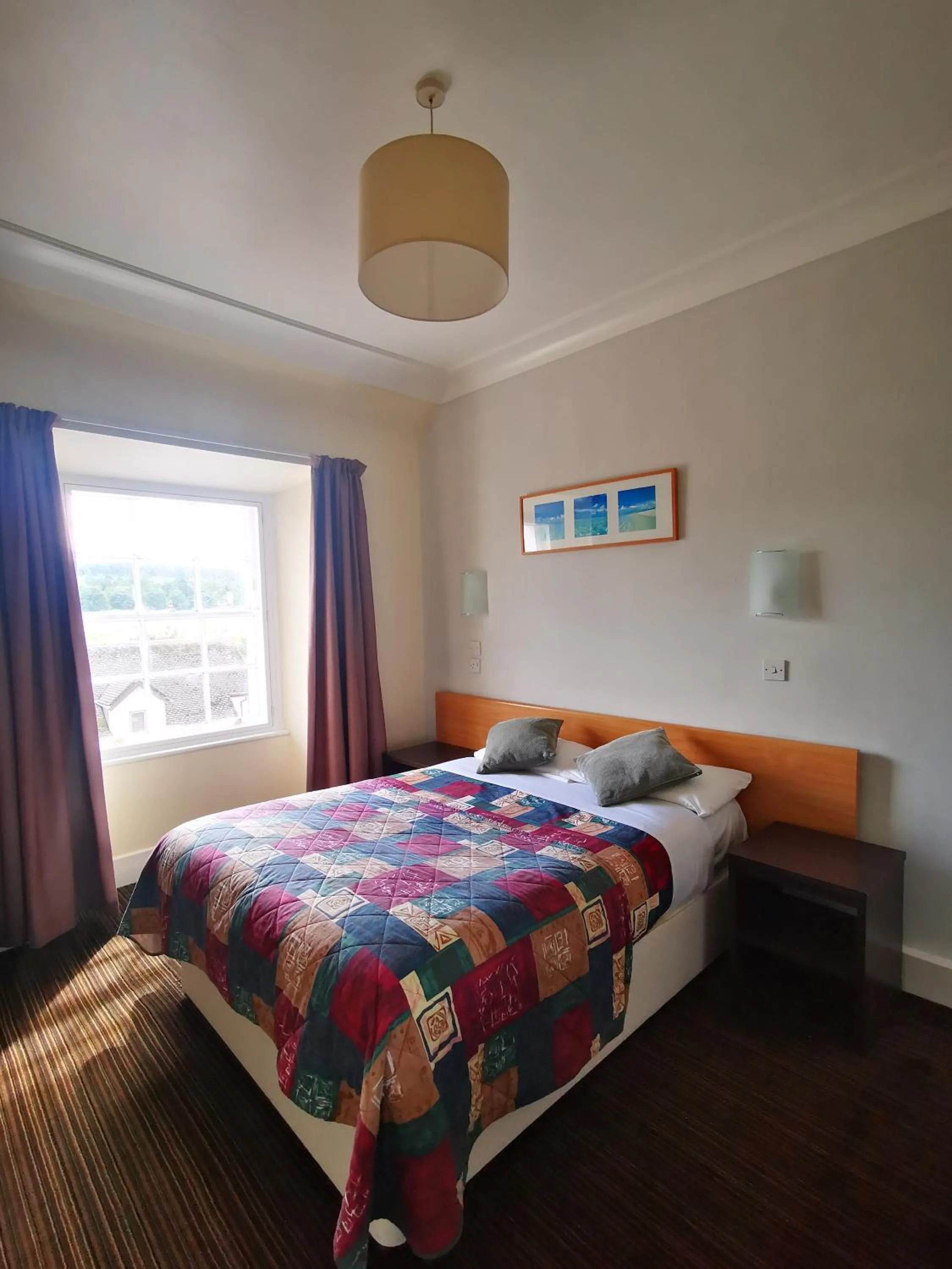 Bed in Dreadnought Hotel