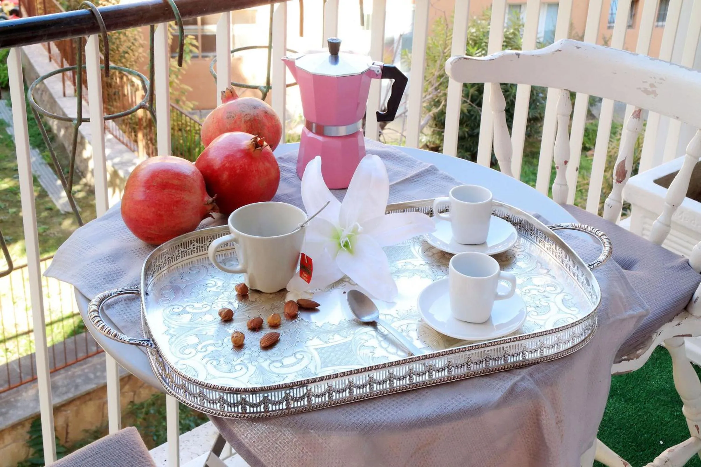 Balcony/Terrace in Vatican Art House