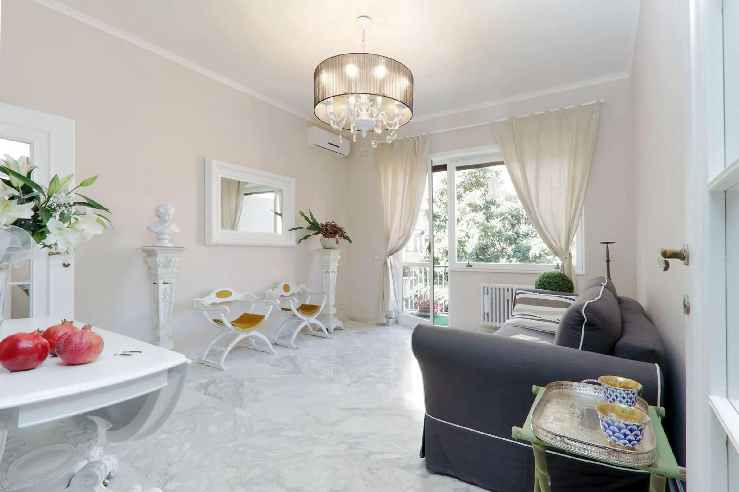 Living room in Vatican Art House