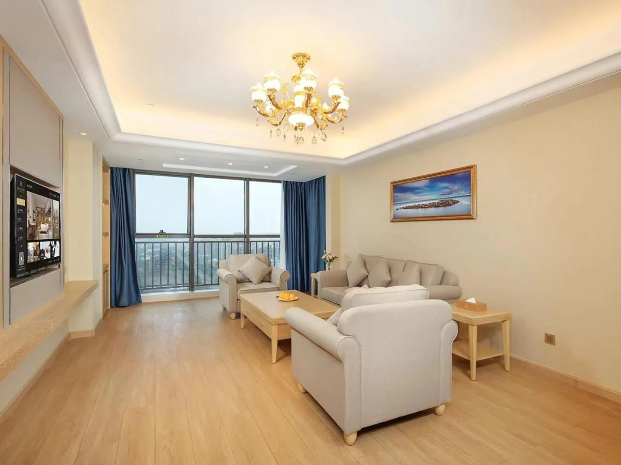 Living room in Vienna International Hotel Wenchang