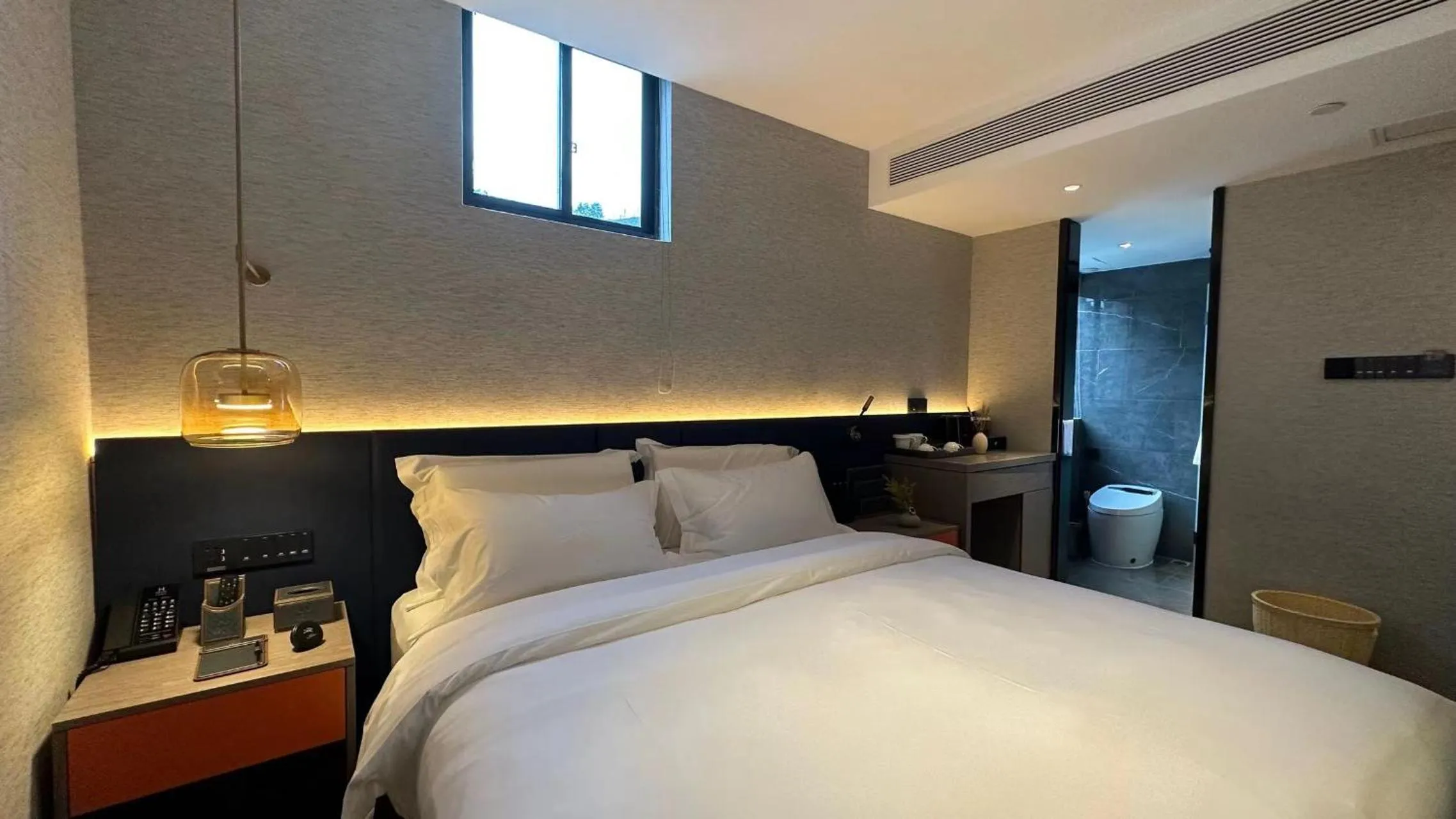 Bed in Mehood Hotel Ankang Ziyang