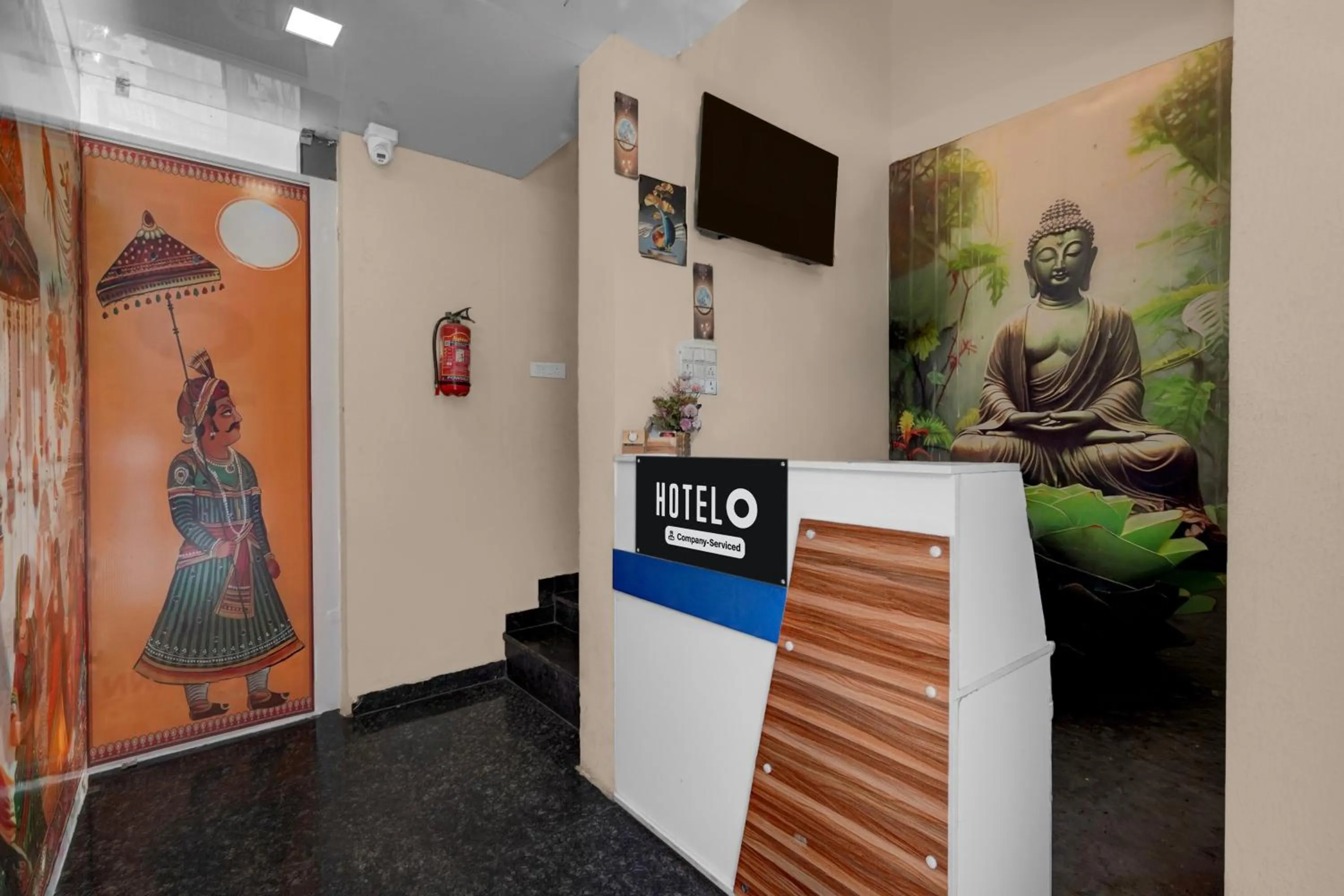 Lobby or reception in Super Hotel O Kota Railway Junction Formerly Formerly Aagam Inn