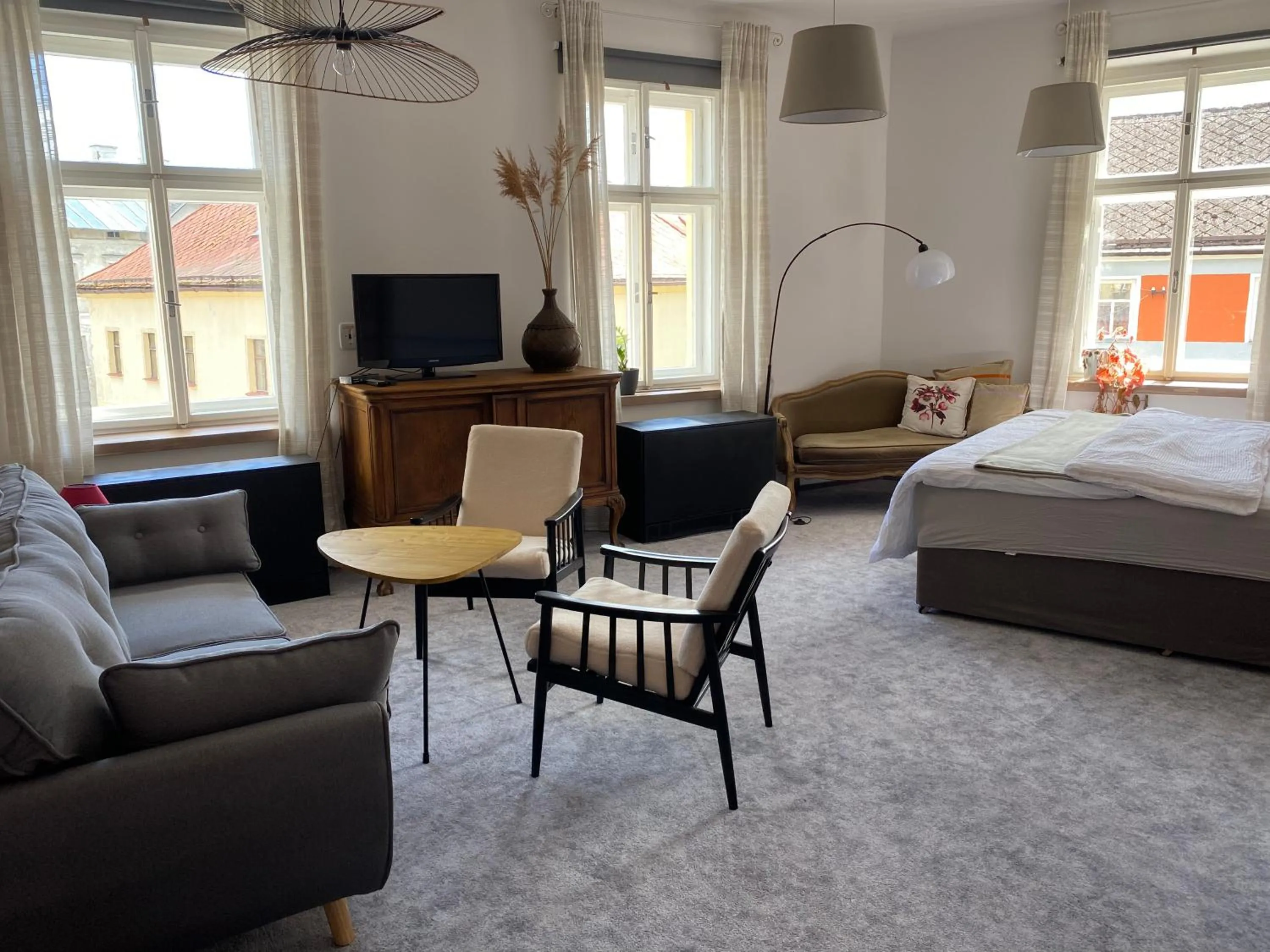 Bed in Apartment Stará Pošta