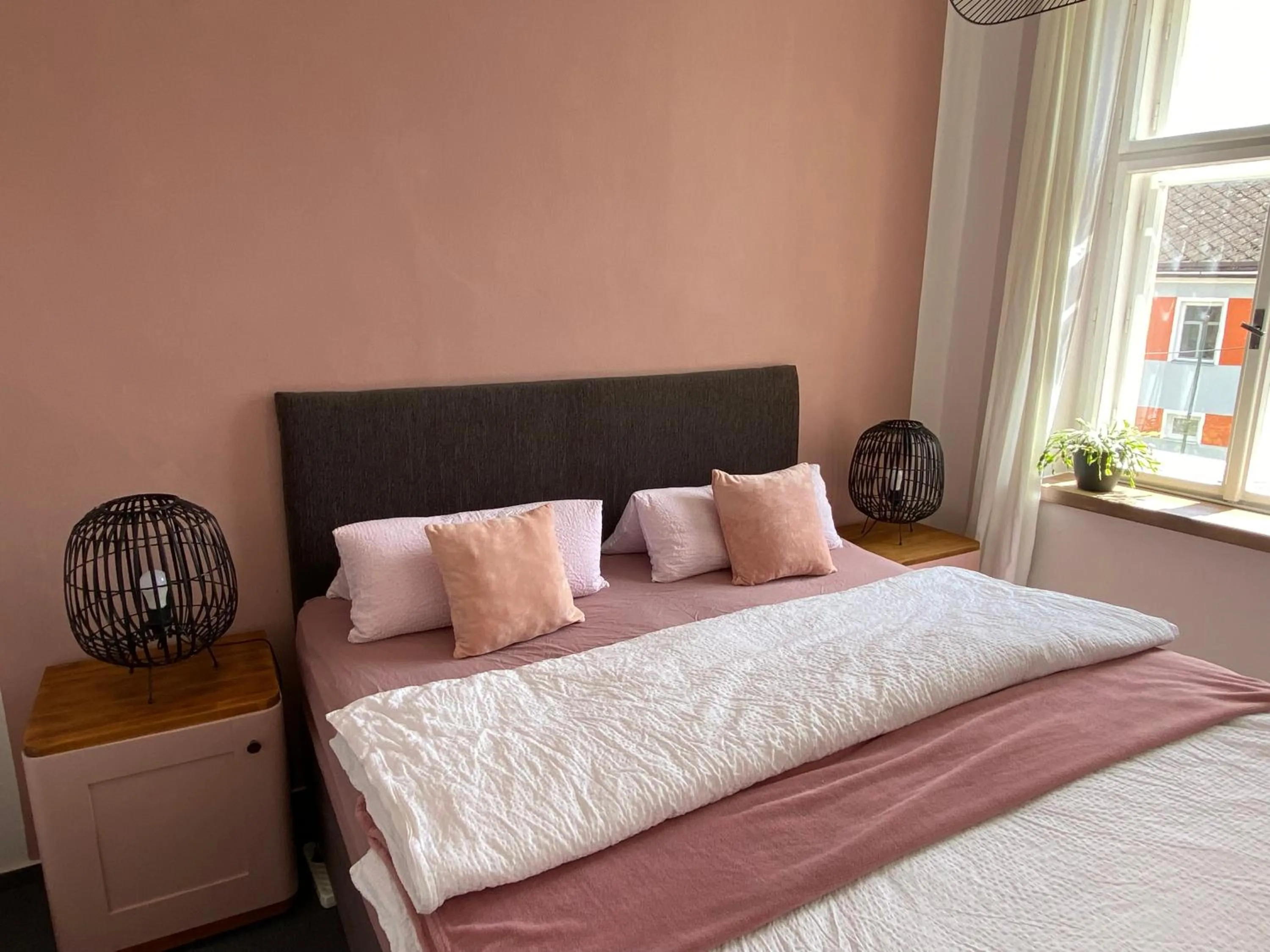 Bed in Apartment Stará Pošta