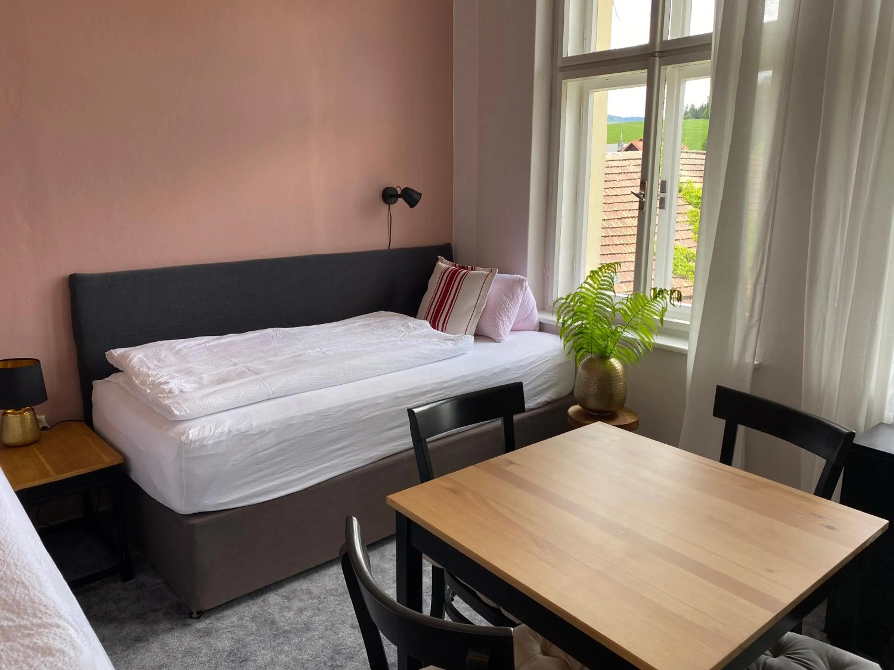 Bed in Apartment Stará Pošta