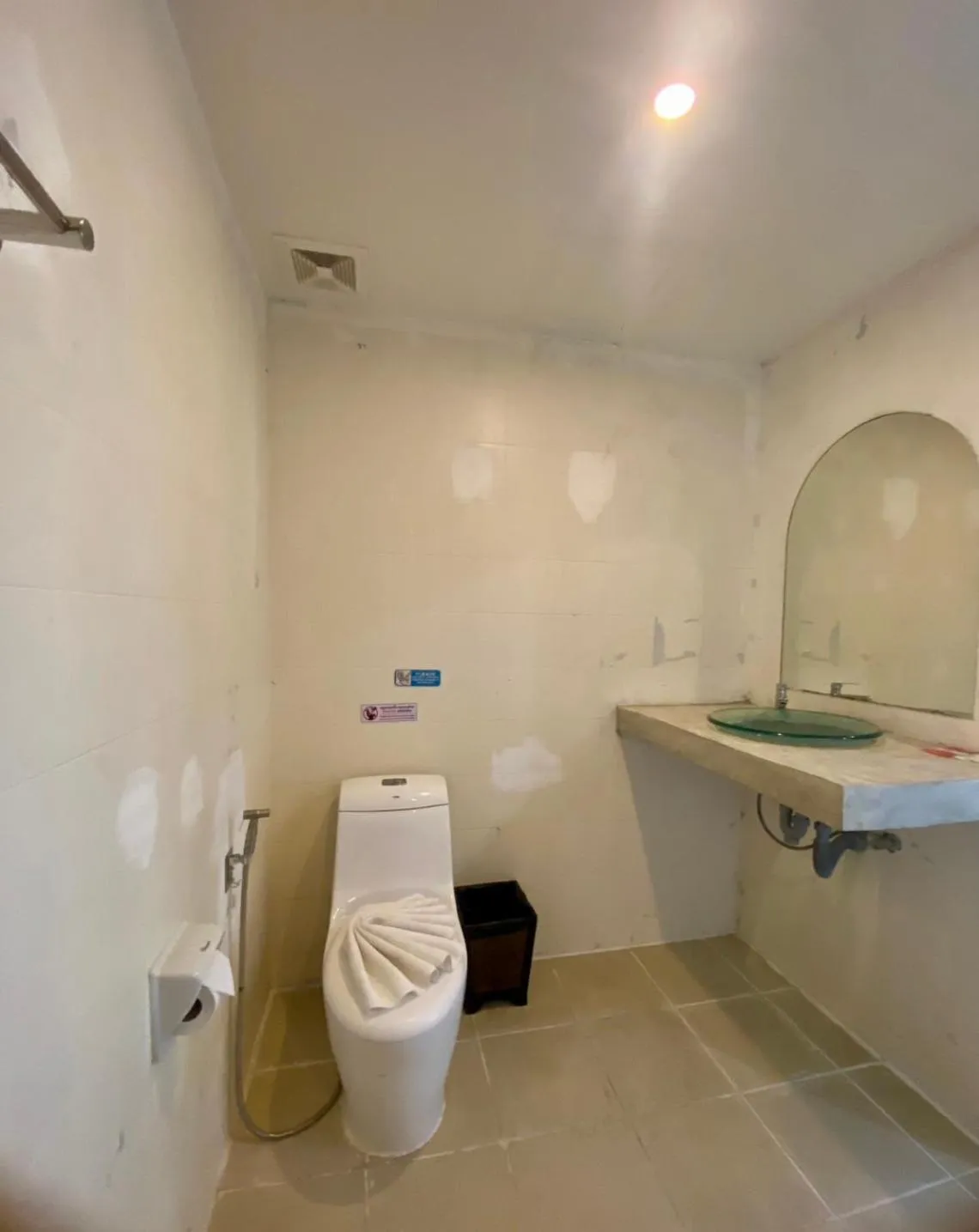 Toilet in V Beach Resort