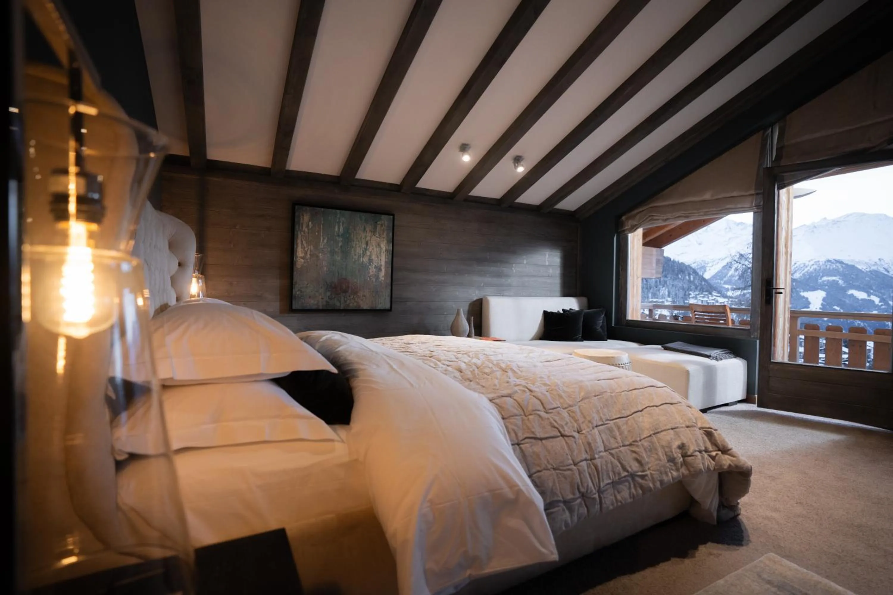 Bed in No 14 Verbier