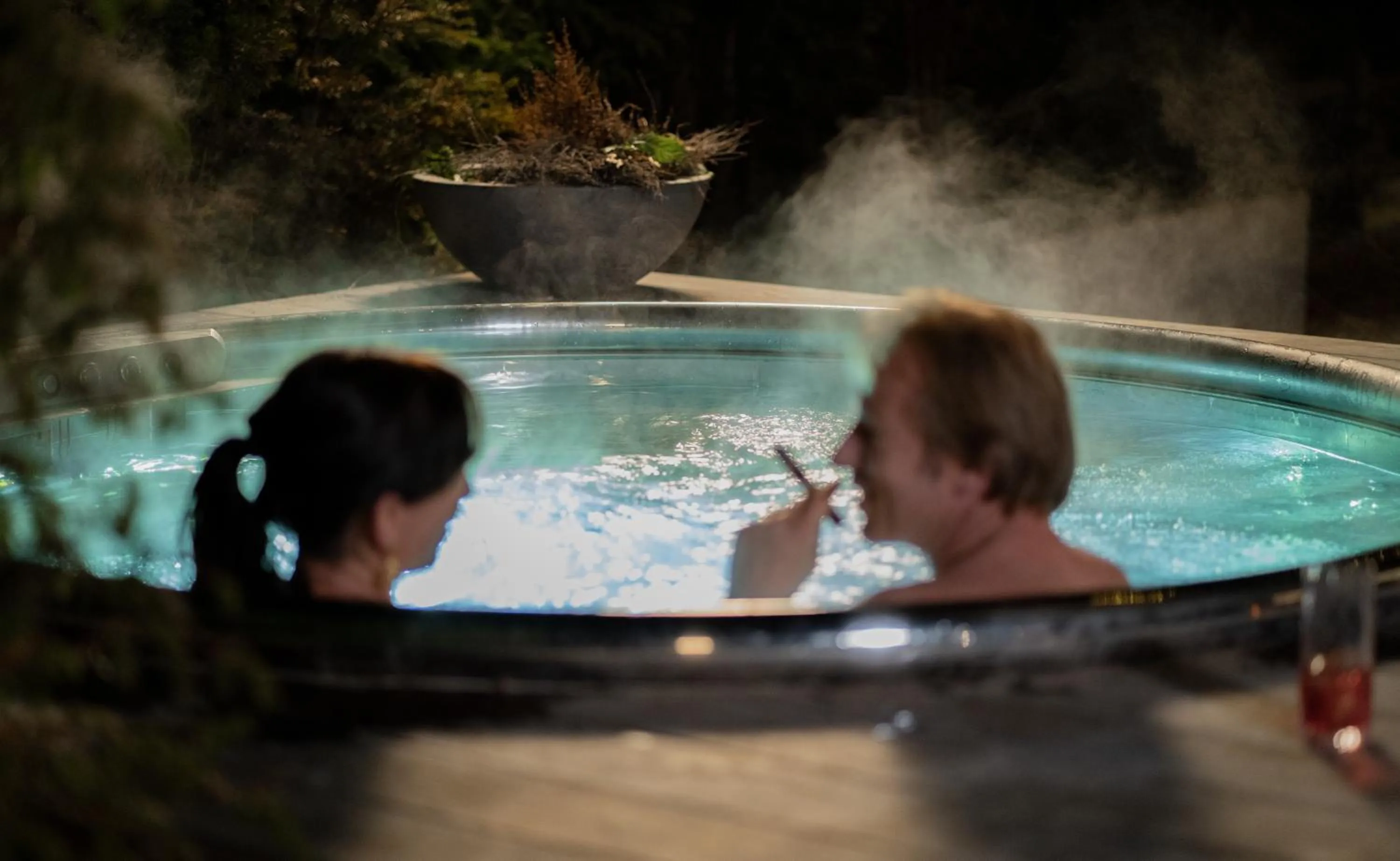 Hot Tub in No 14 Verbier