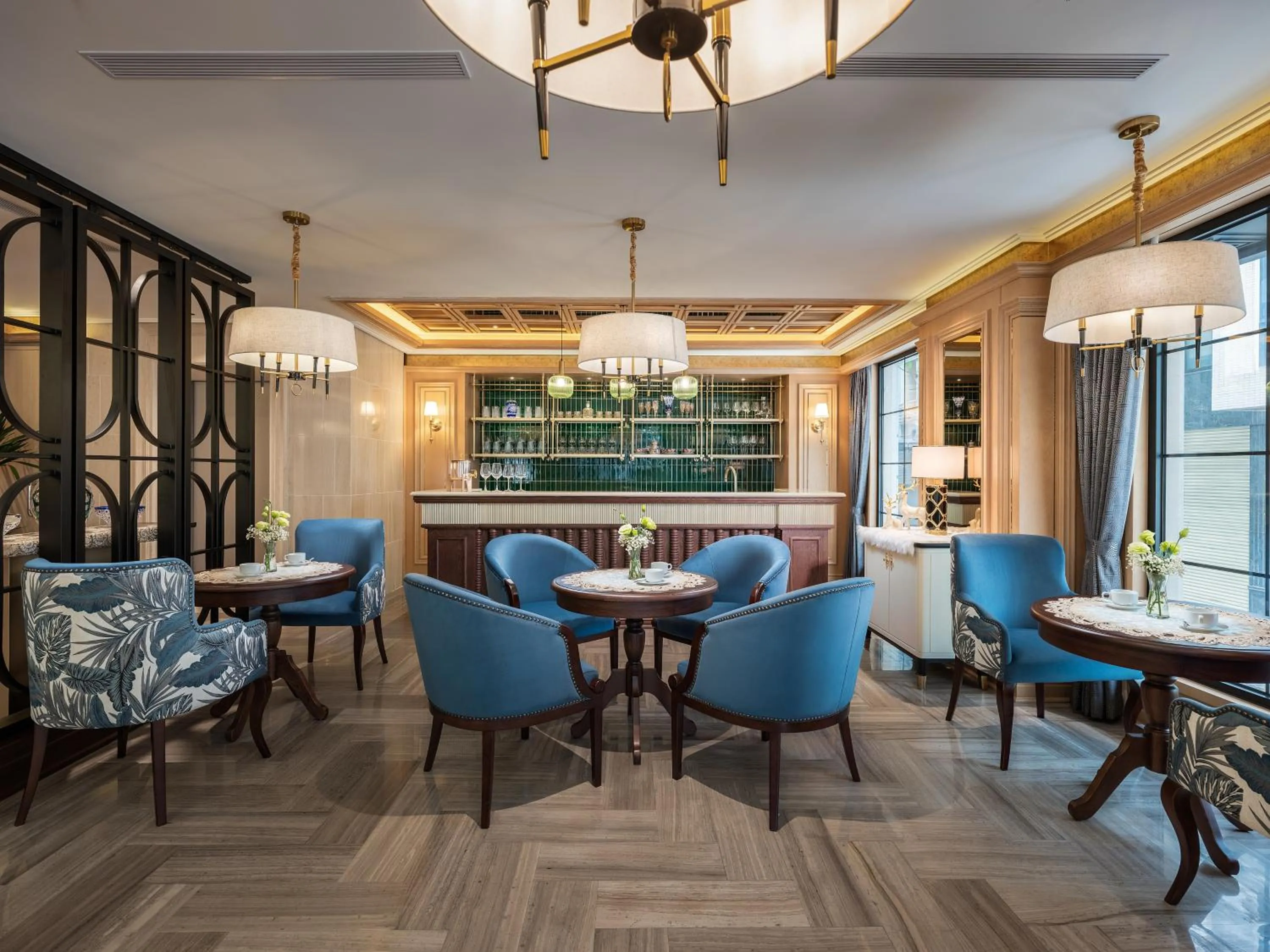 Lounge or bar in Saigon Aroma Hotel