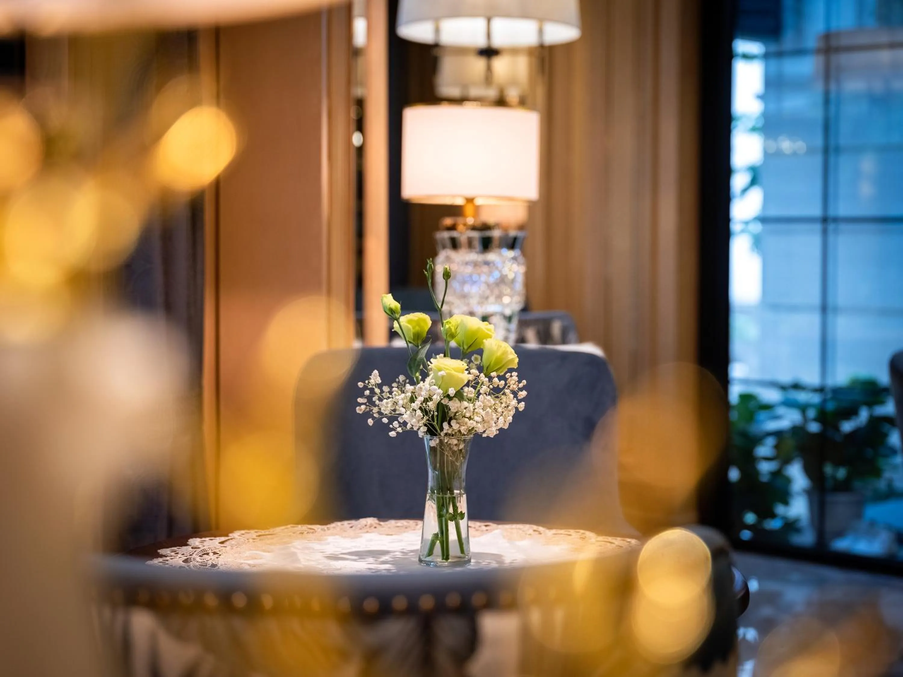 Seating area in Saigon Aroma Hotel