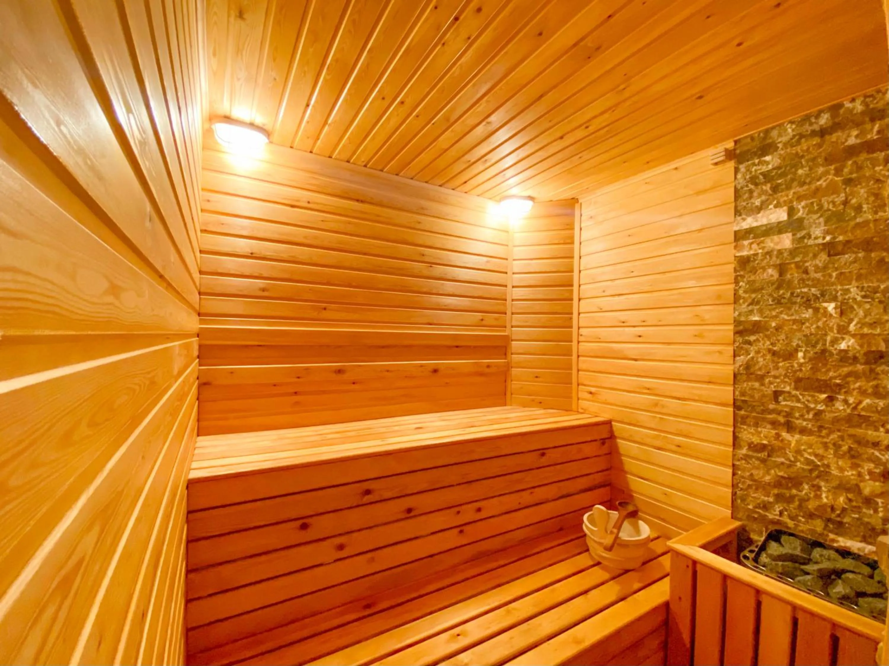 Sauna in Villa Mtashi