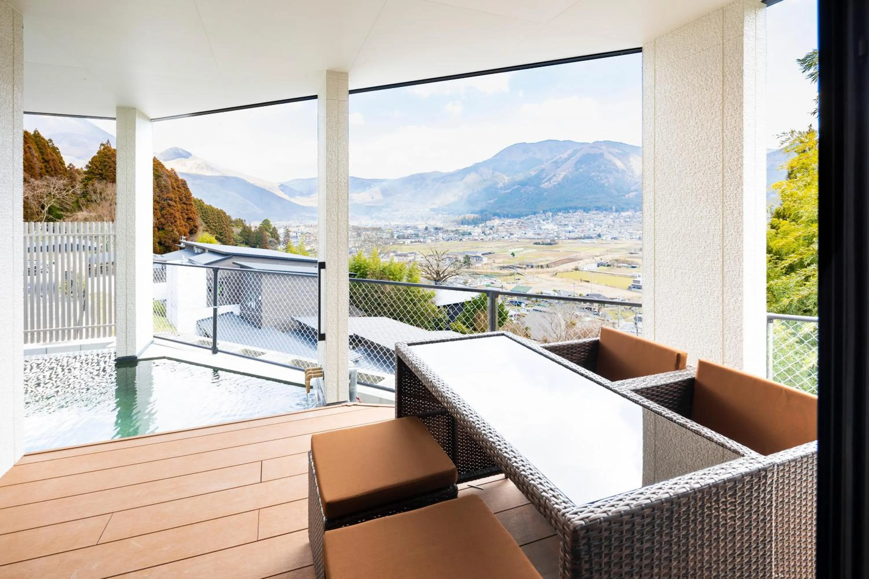 Balcony/Terrace in TERRA Yufuin