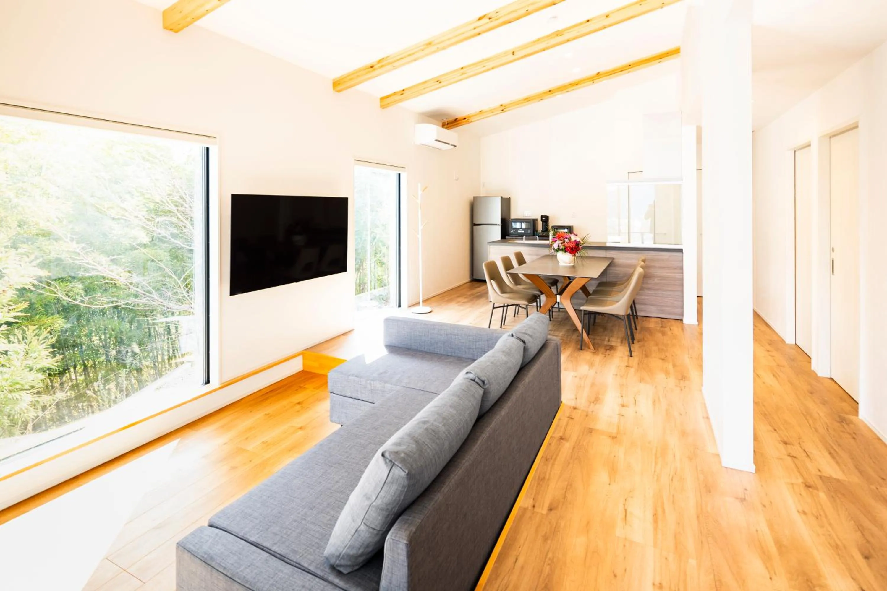 Living room in TERRA Yufuin