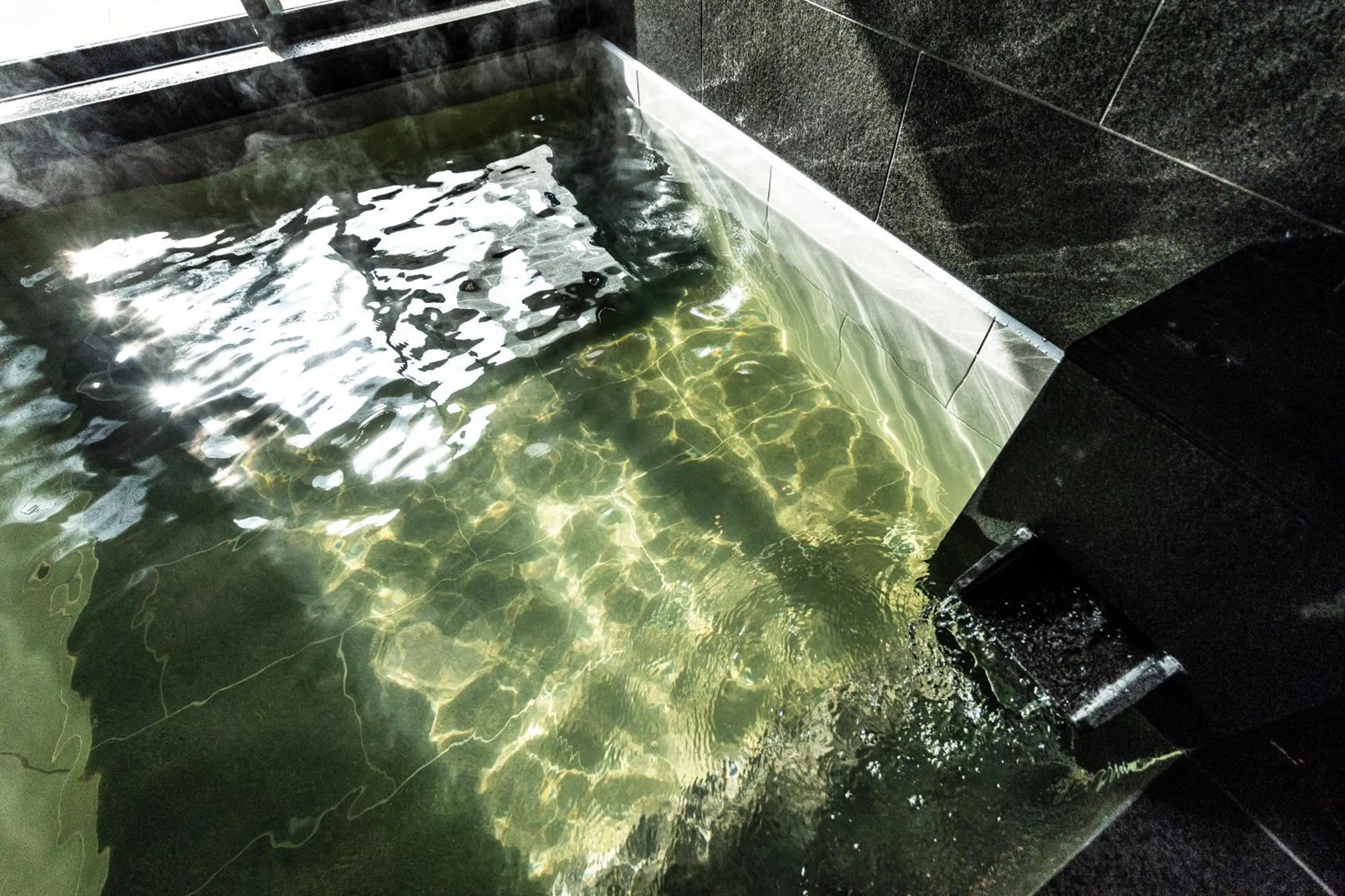 Hot Spring Bath in TERRA Yufuin