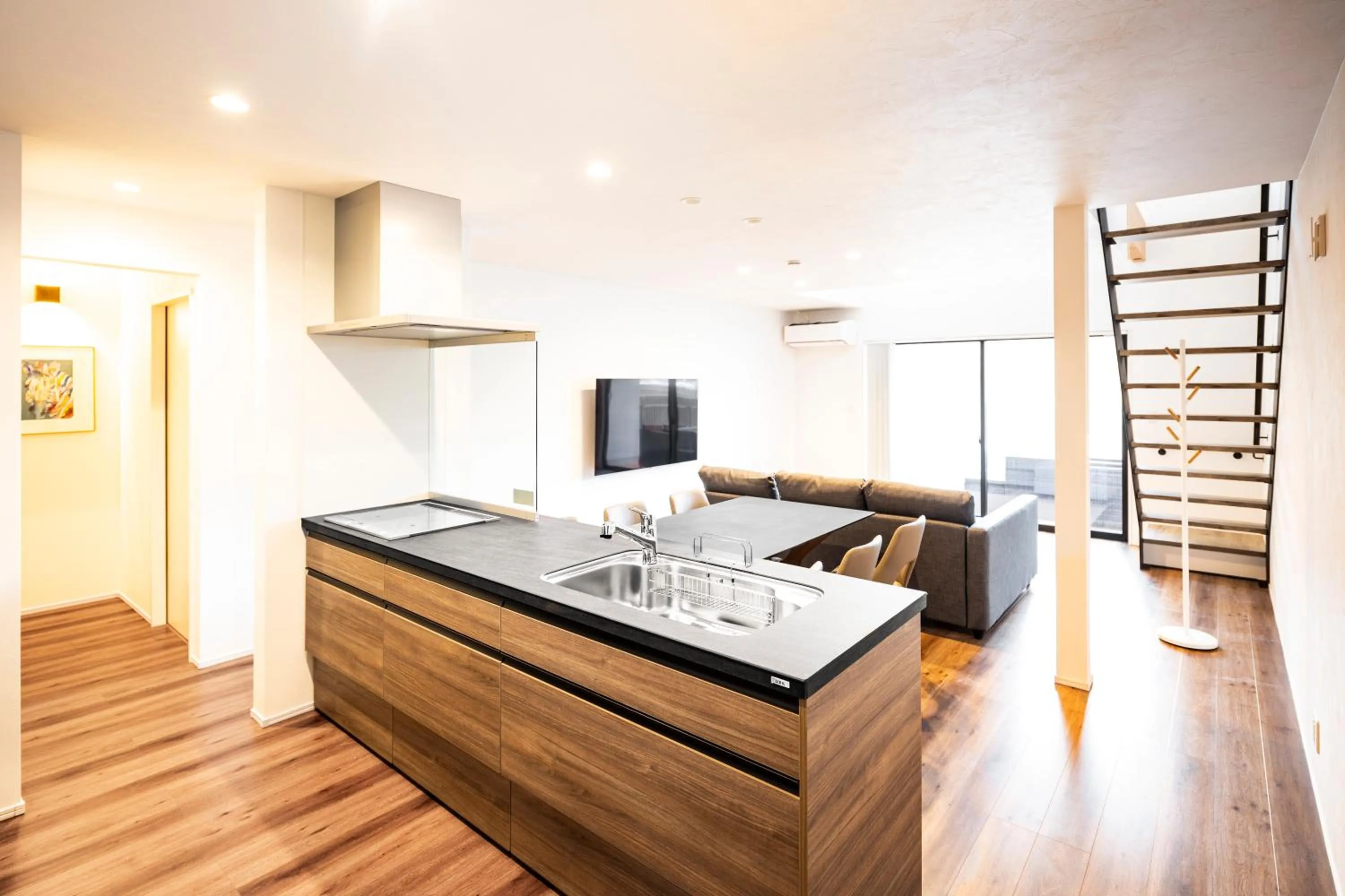 Living room in TERRA Yufuin