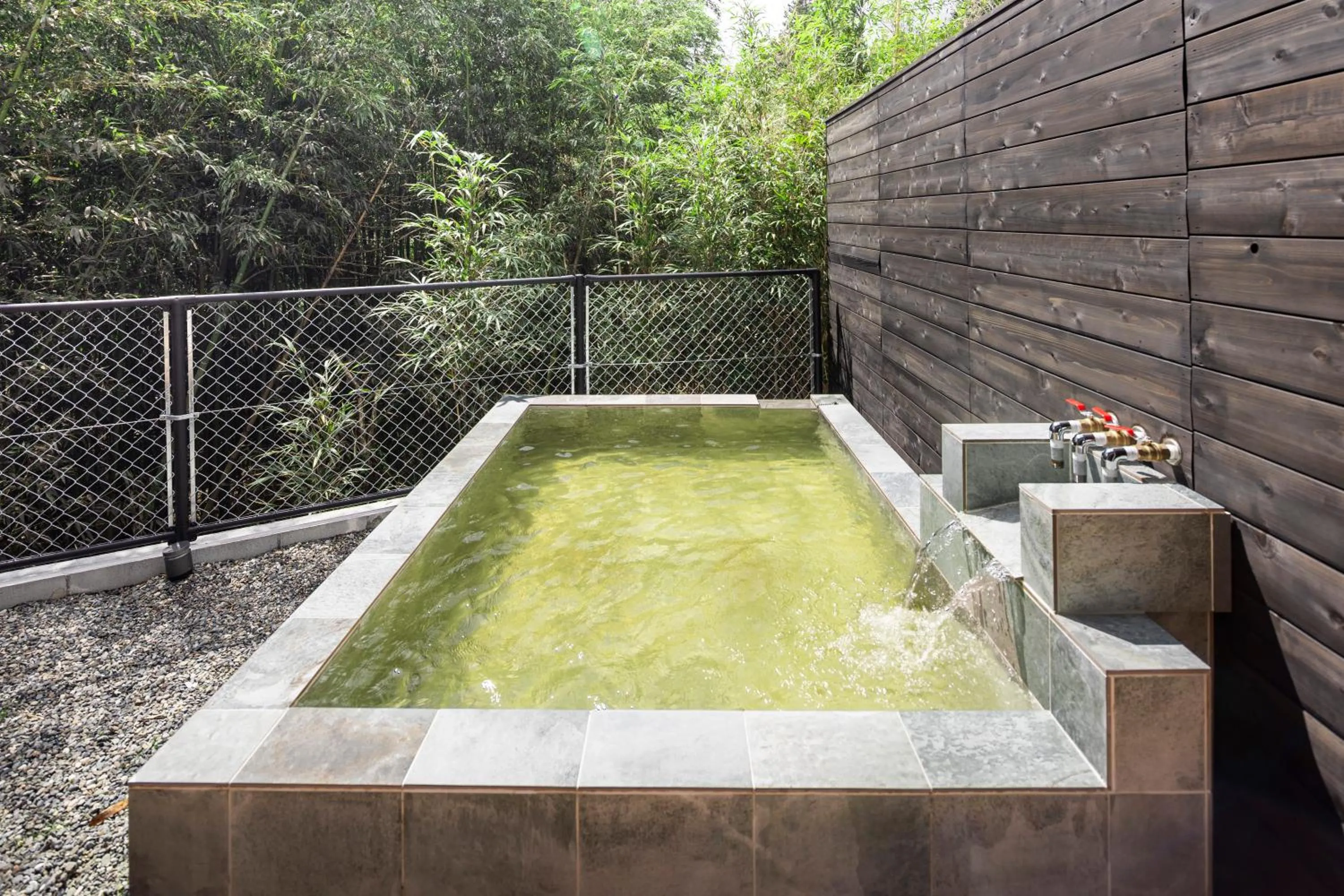 Open Air Bath in TERRA Yufuin