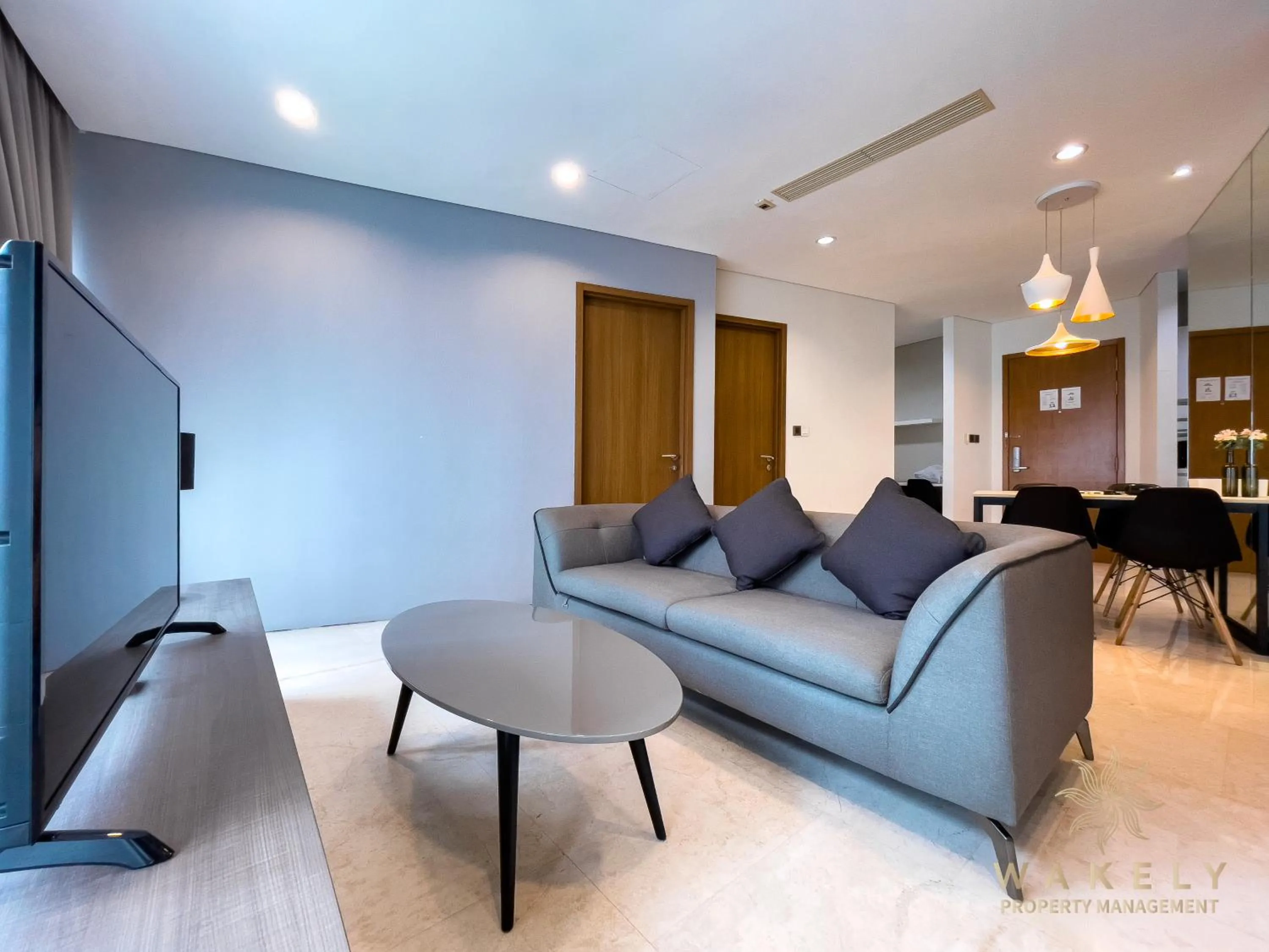 Living room in Vortex Suites KLCC by Wakely Kuala Lumpur