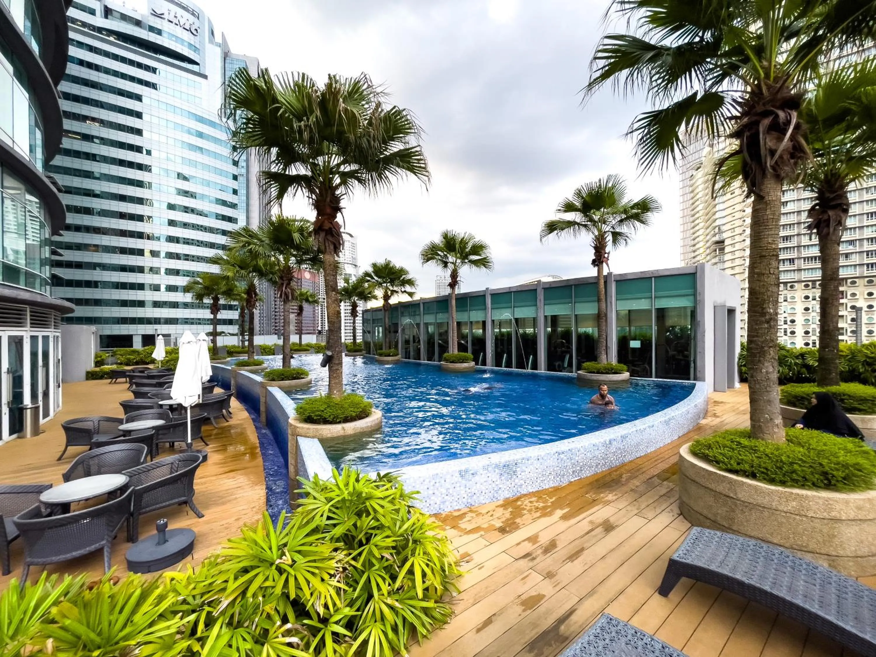 Swimming pool in Vortex Suites KLCC by Wakely Kuala Lumpur