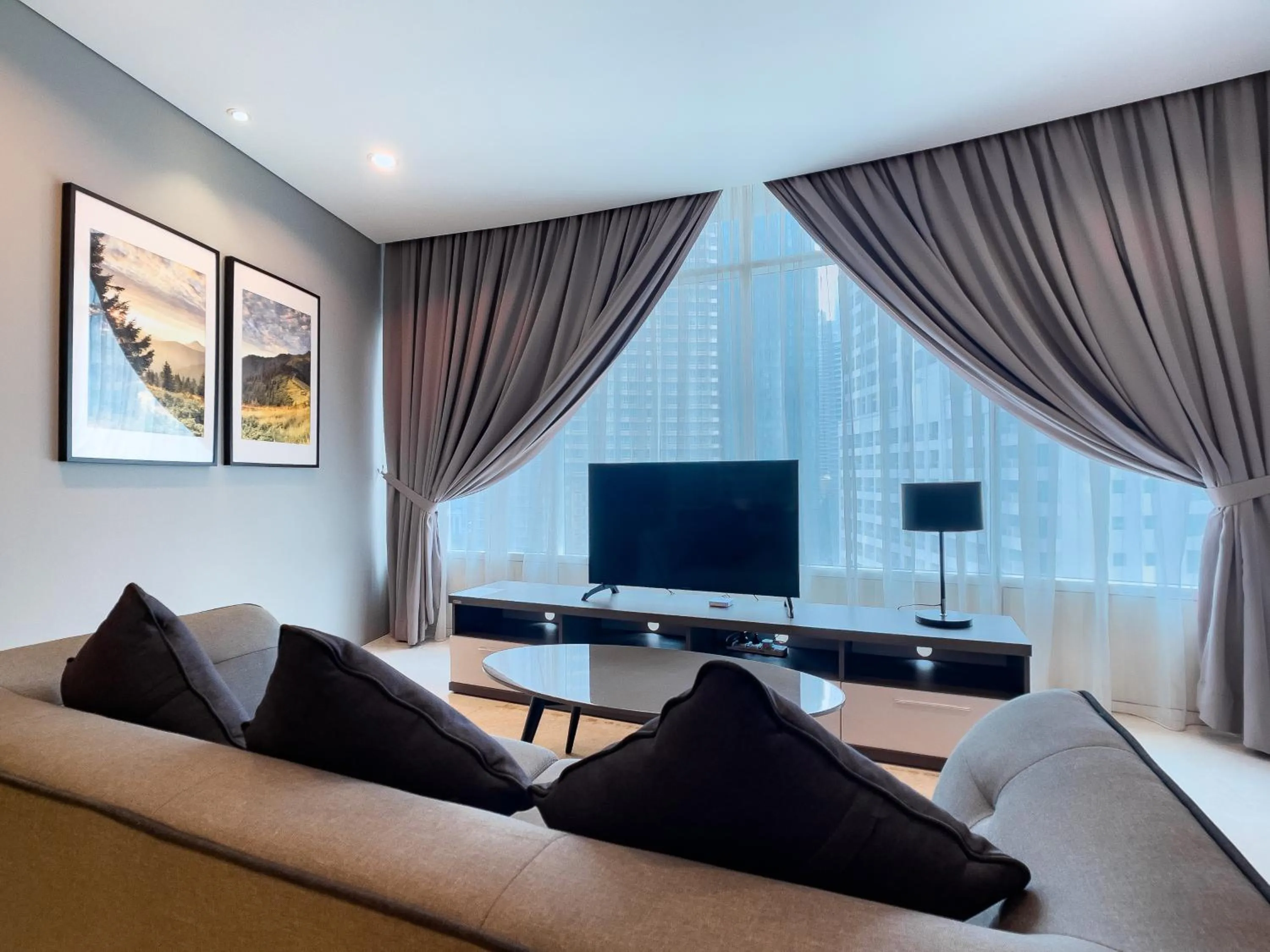 Living room in Vortex Suites KLCC by Wakely Kuala Lumpur